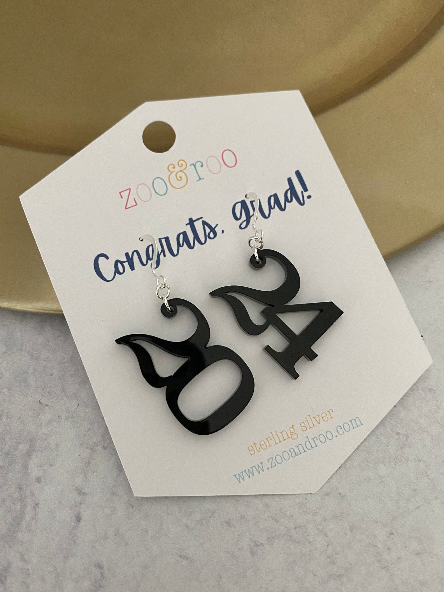 2024 Grad Earrings