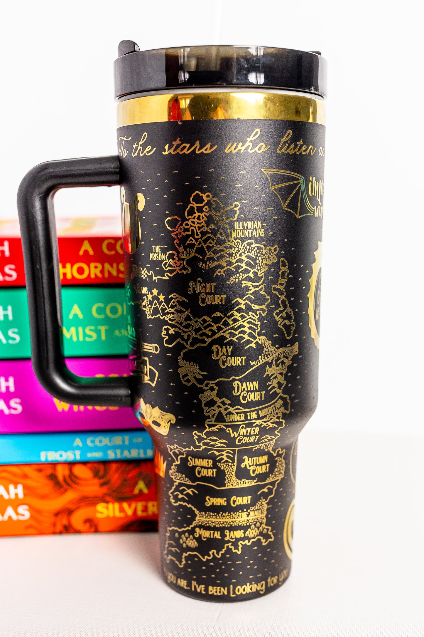 ACOTAR engraved 40 oz tumbler