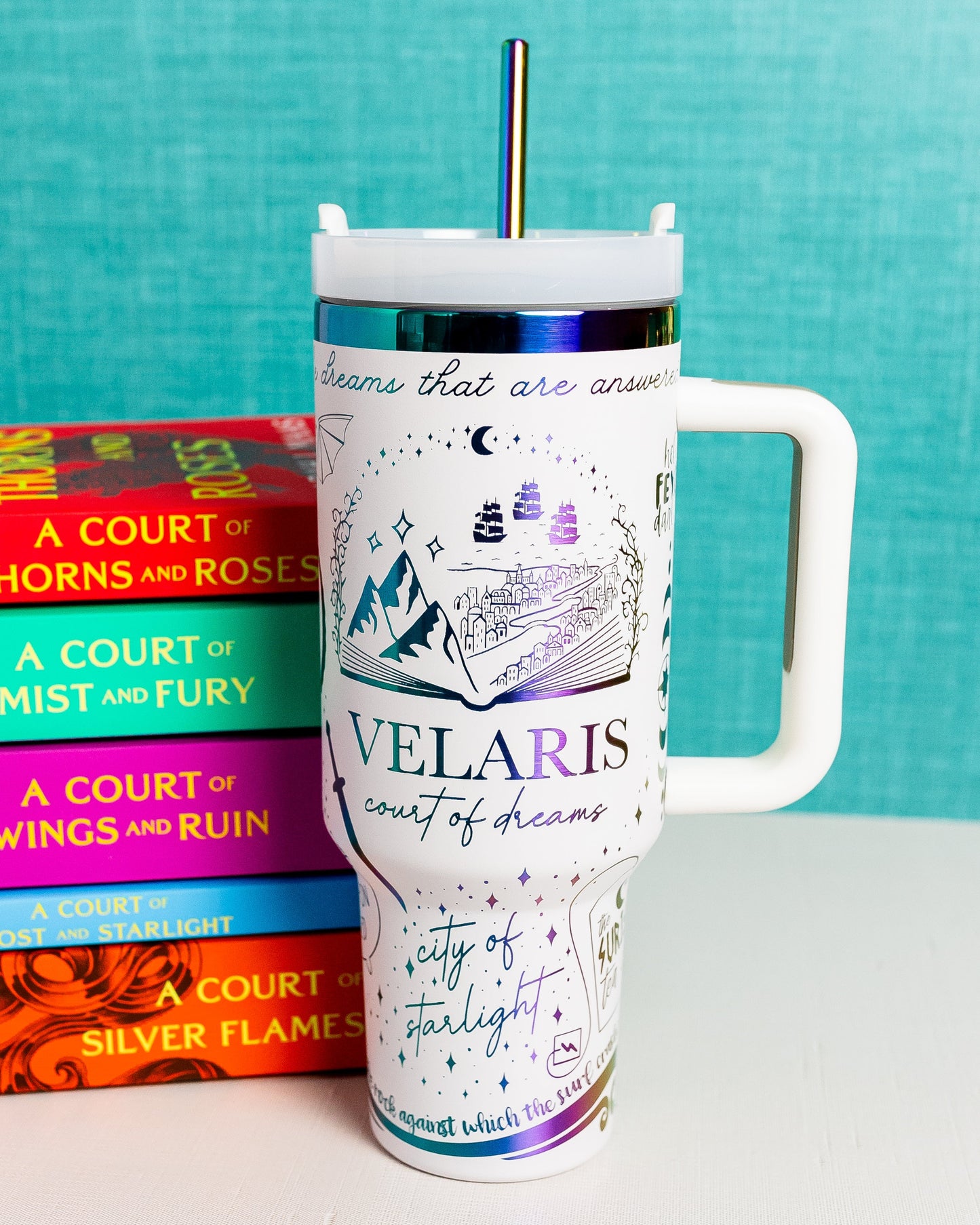 ACOTAR engraved 40 oz tumbler