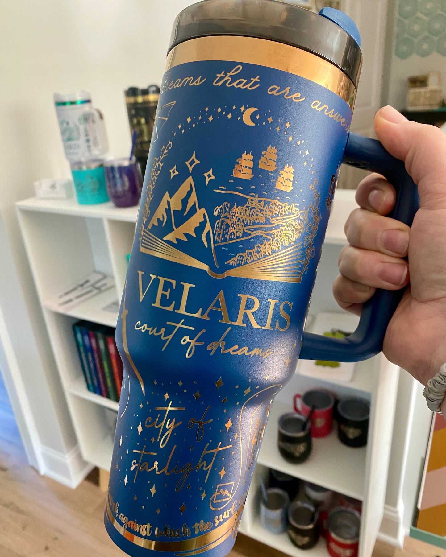 ACOTAR engraved 40 oz tumbler