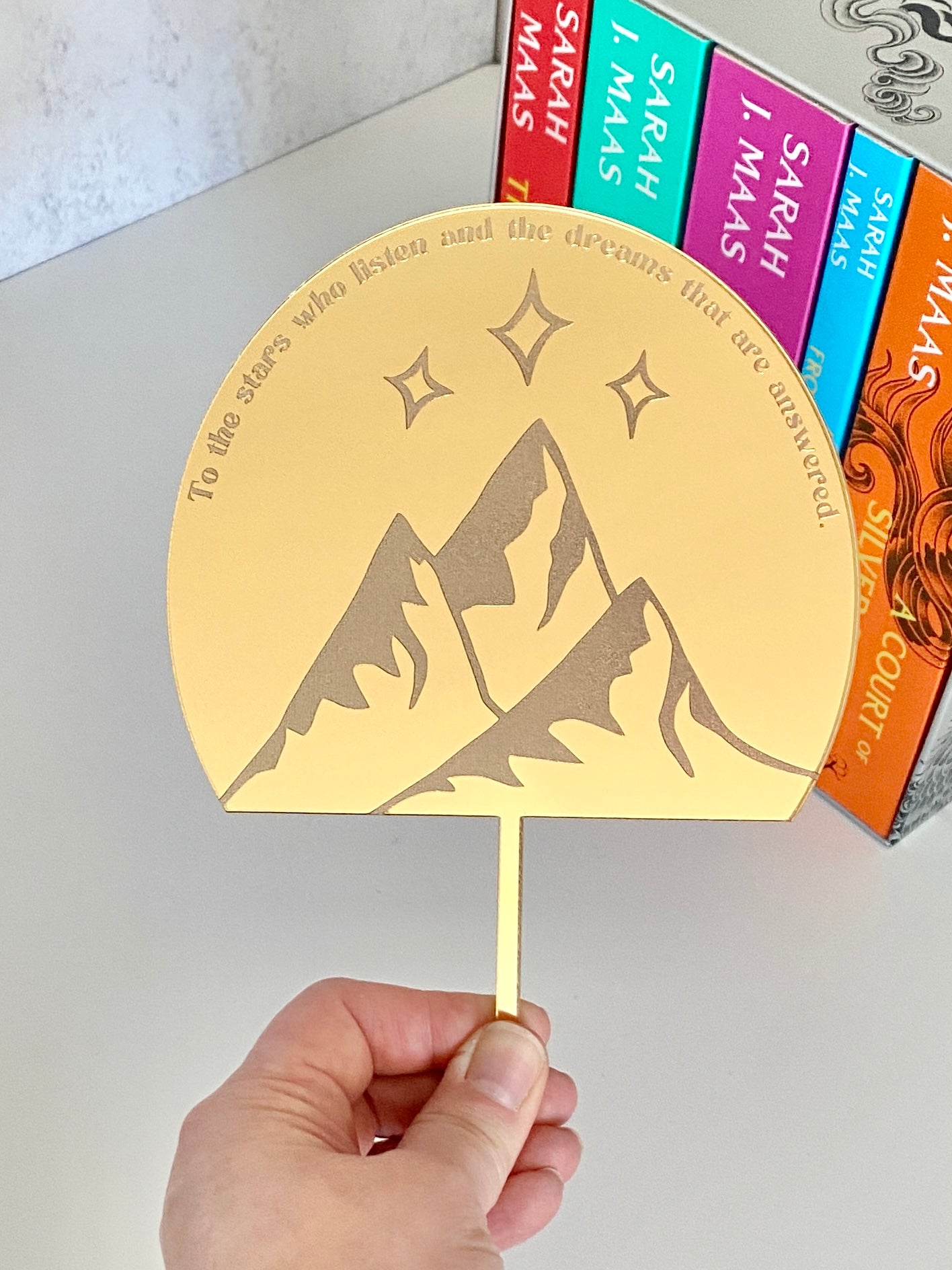 Sacred Mountain ACOTAR cake topper