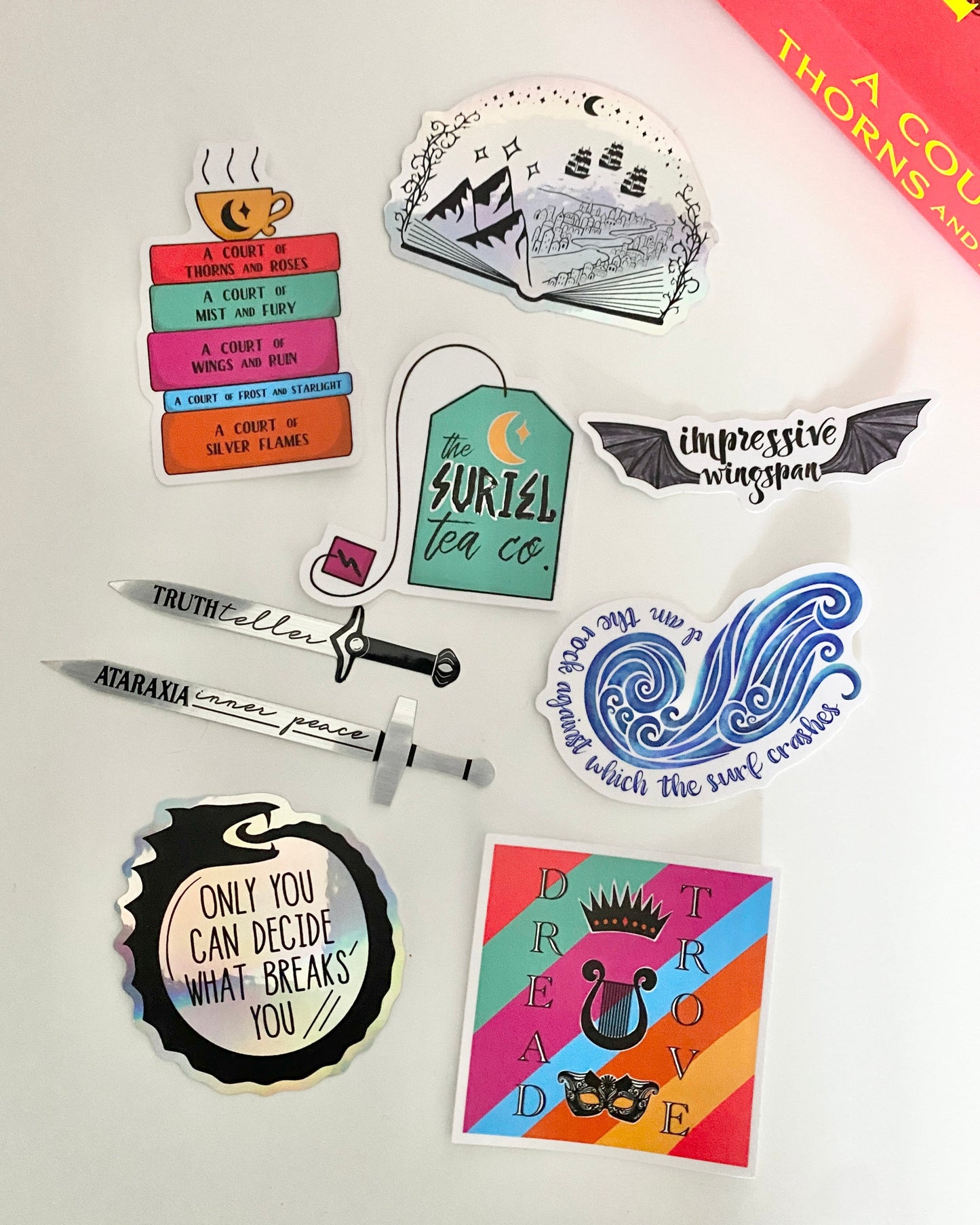 ACOTAR sticker pack