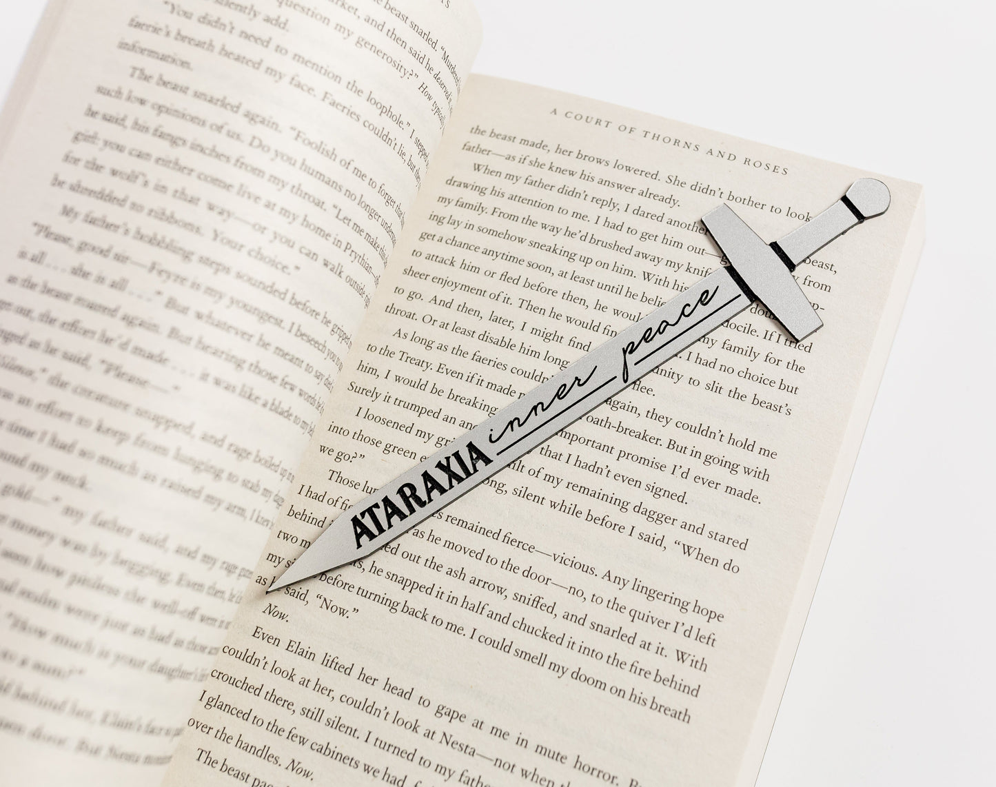 Ataraxia bookmark “inner peace” ACOTAR