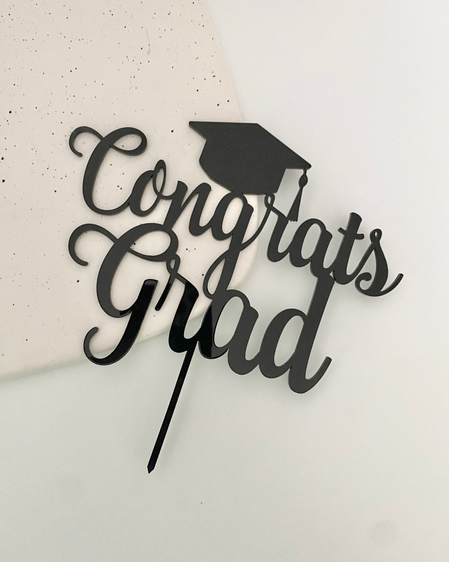 Congrats Grad Cake Topper