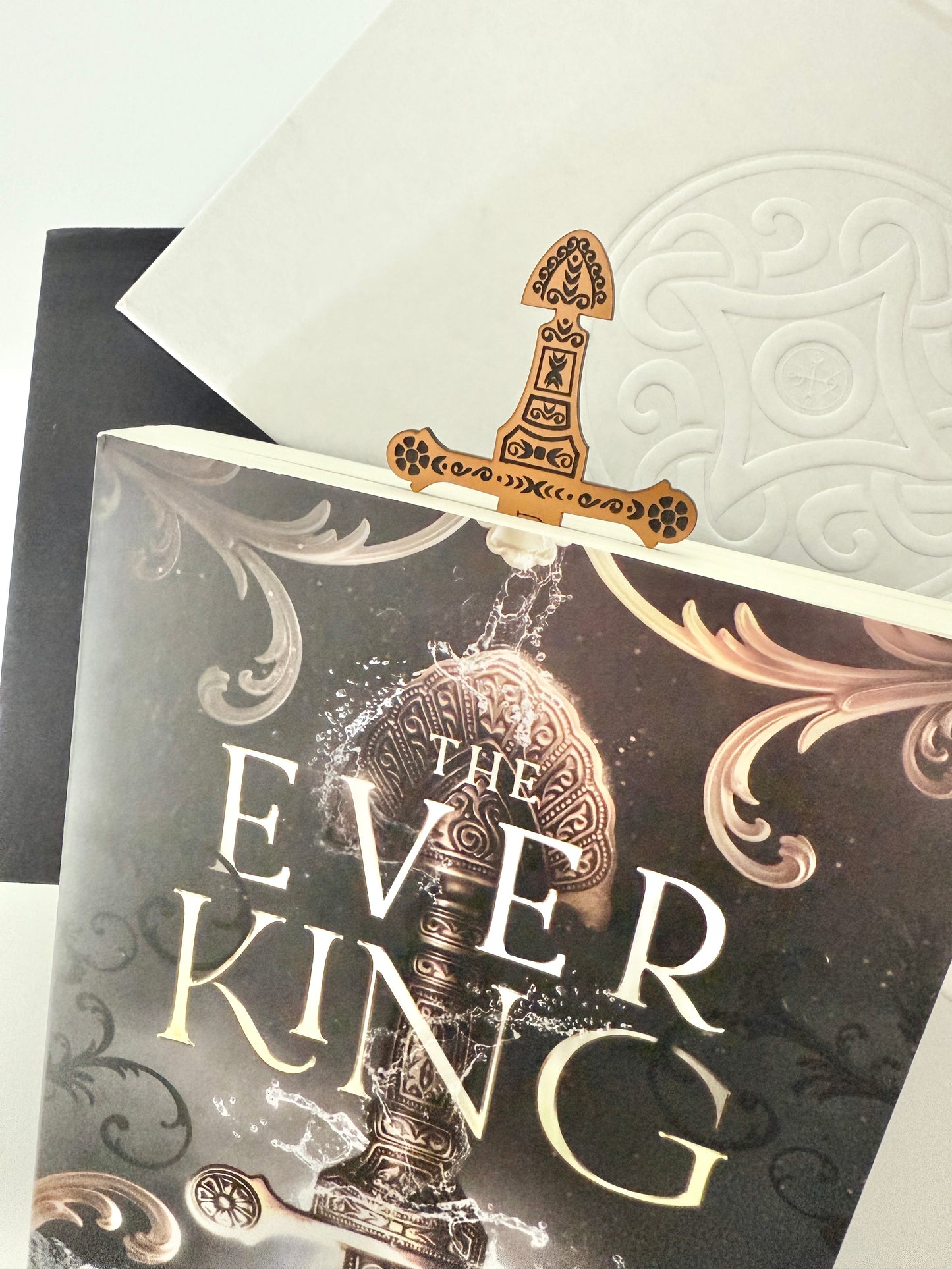 The Ever King sword bookmark