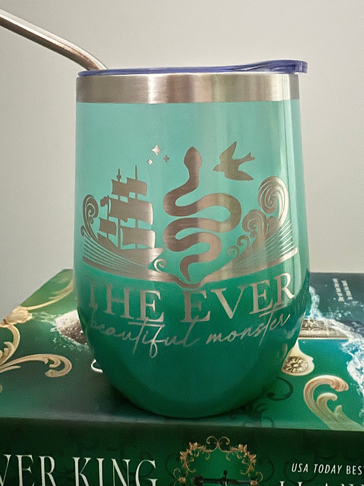 Ever King stainless steel wine tumbler