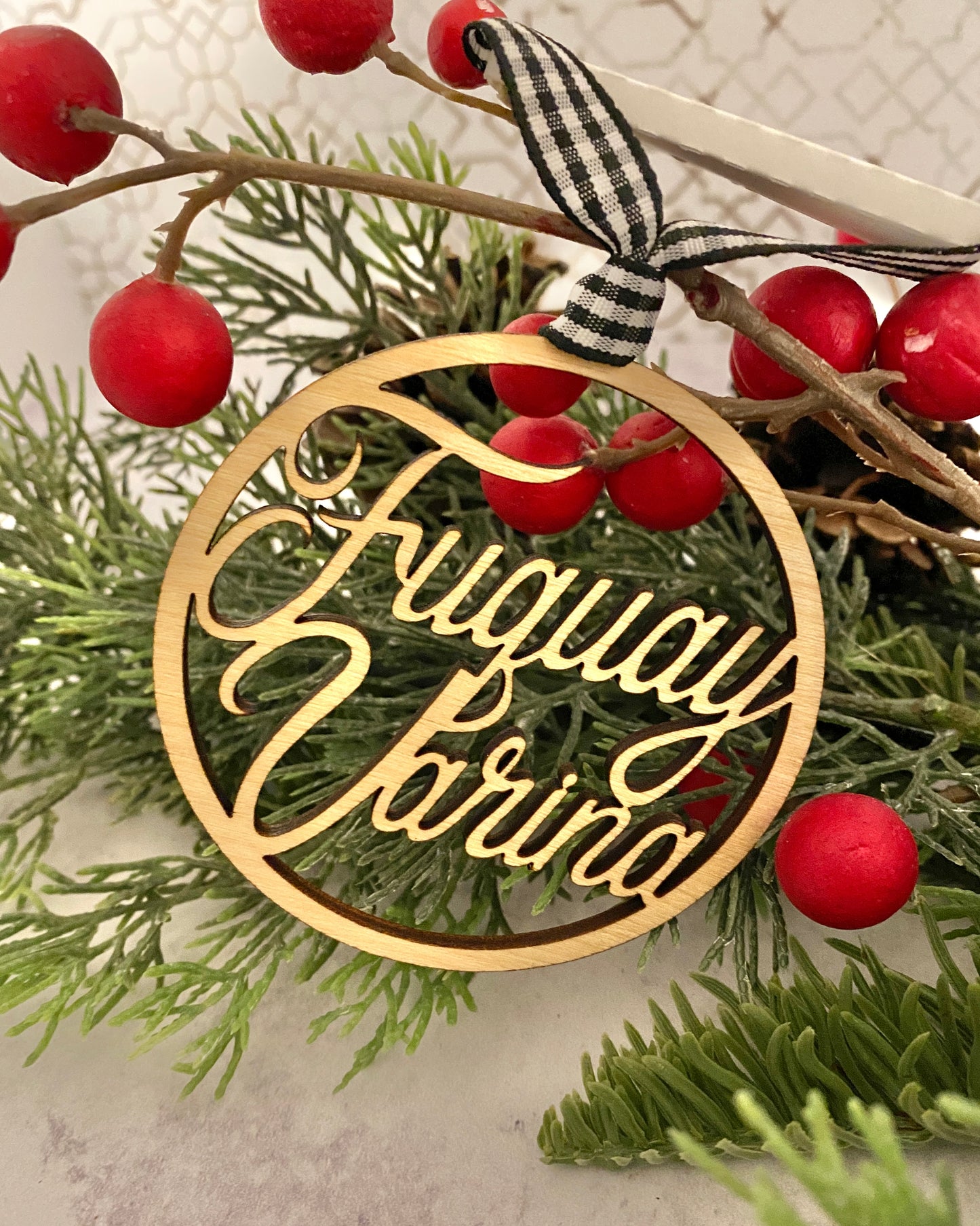 Fuquay Varina NC ornament