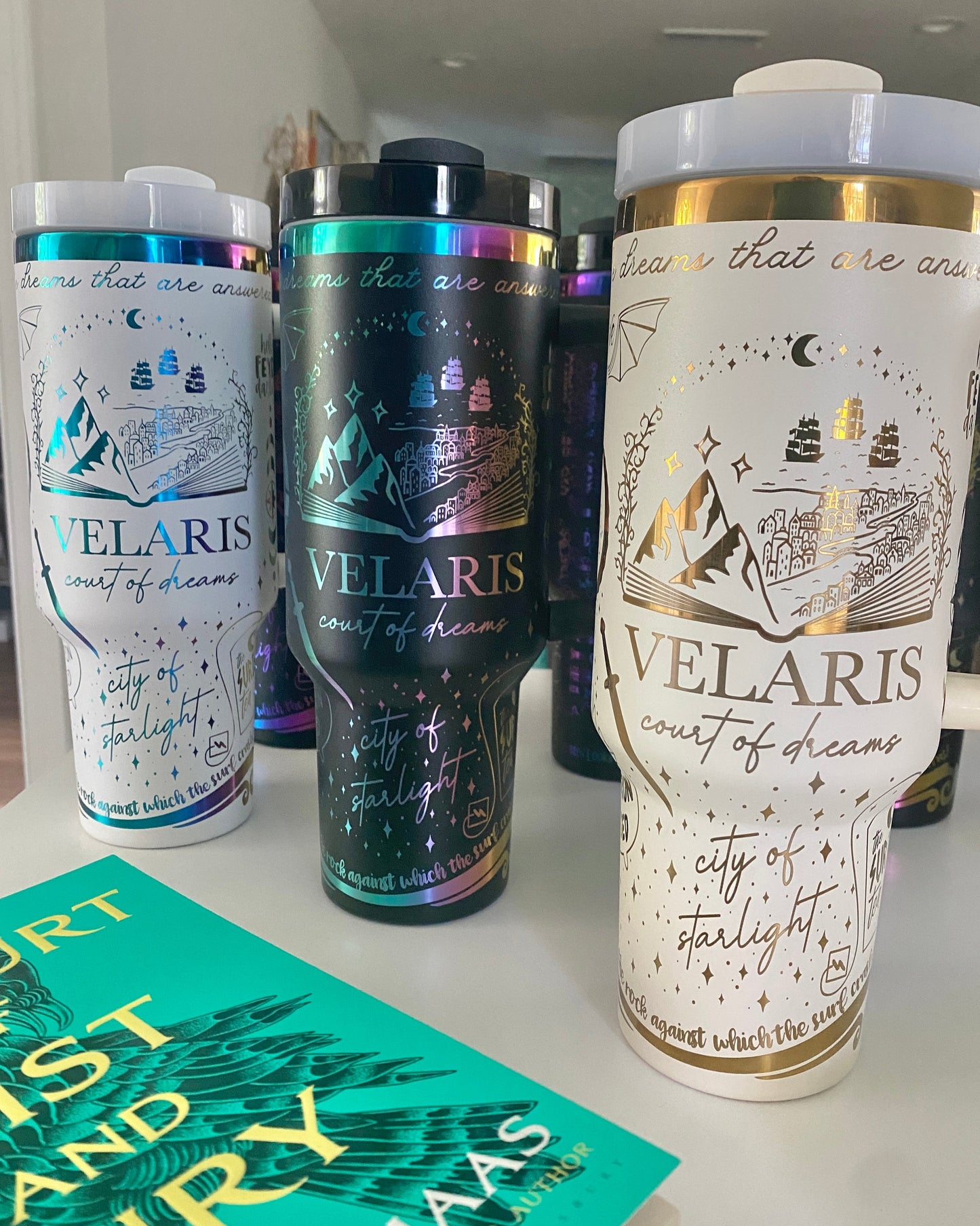 Almost Perfect ACOTAR engraved 40 oz tumbler