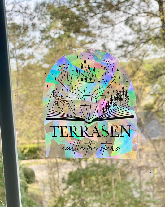 Terrasen Suncatcher Rainbow Prism Window Decal