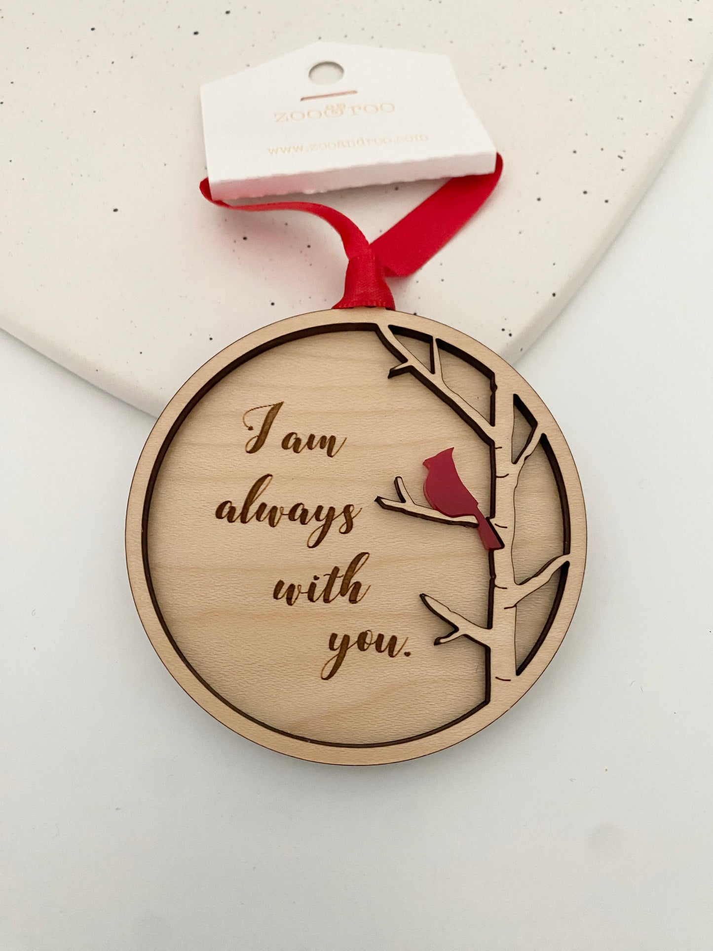 Always With You Cardinal Ornament
