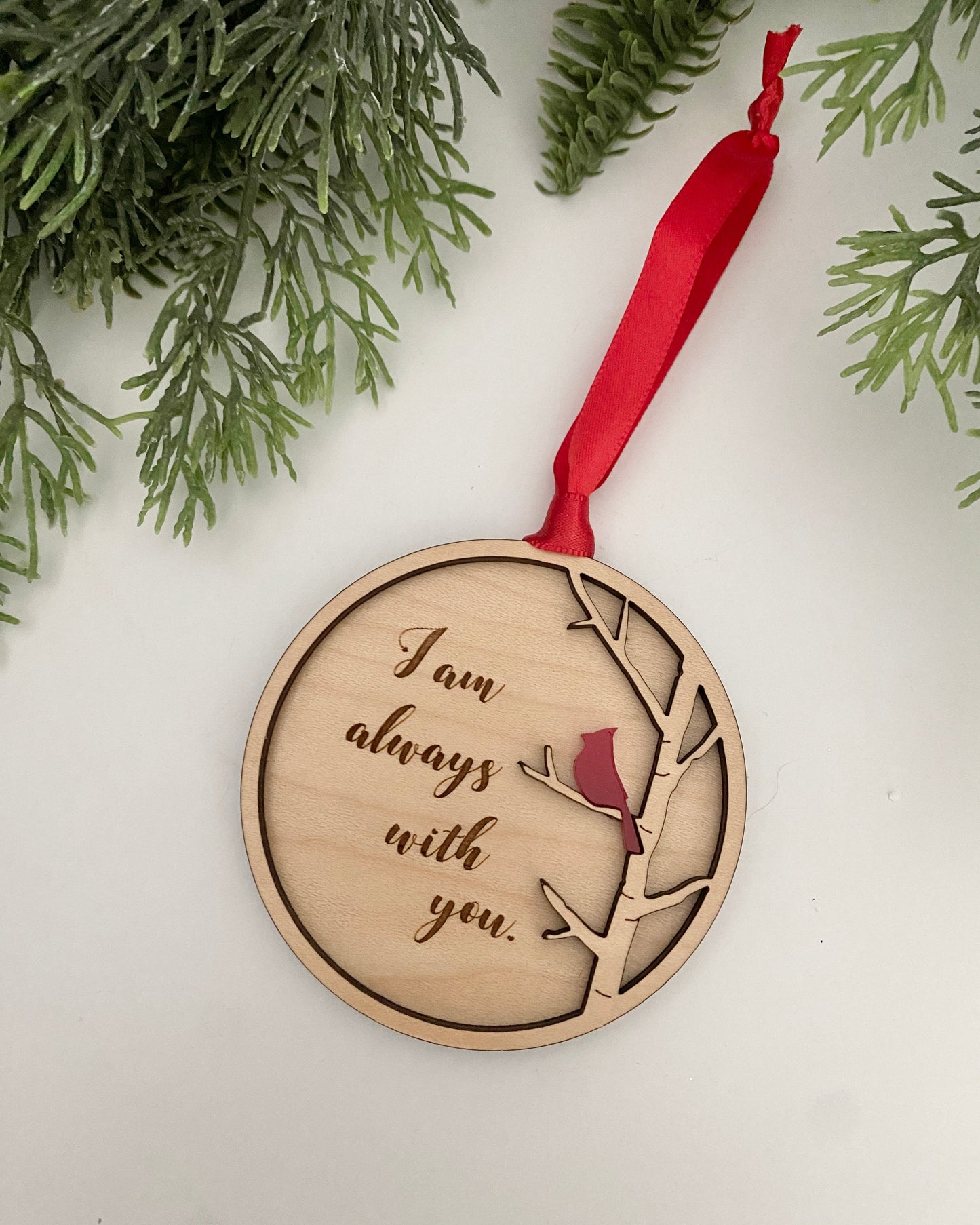 Always With You Cardinal Ornament