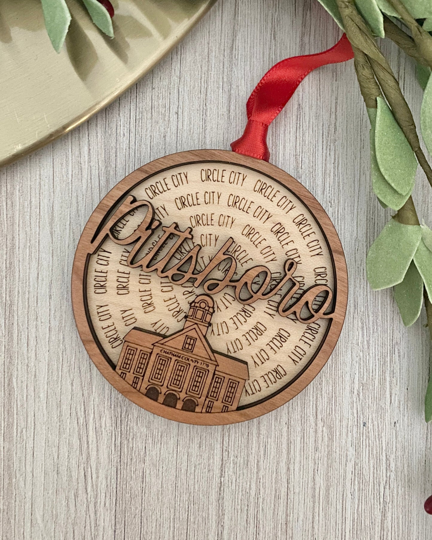 Pittsboro Ornament