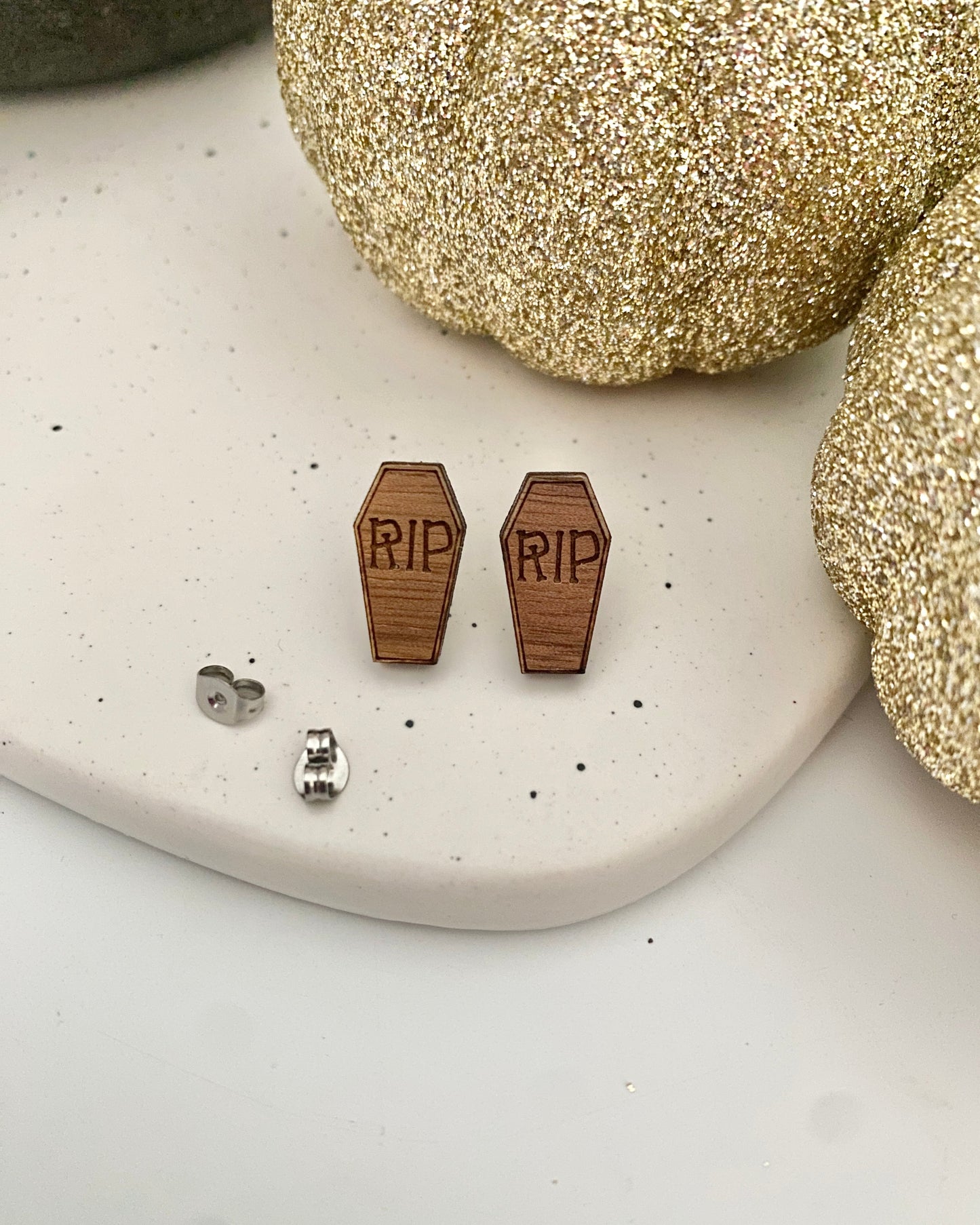 RIP casket studs
