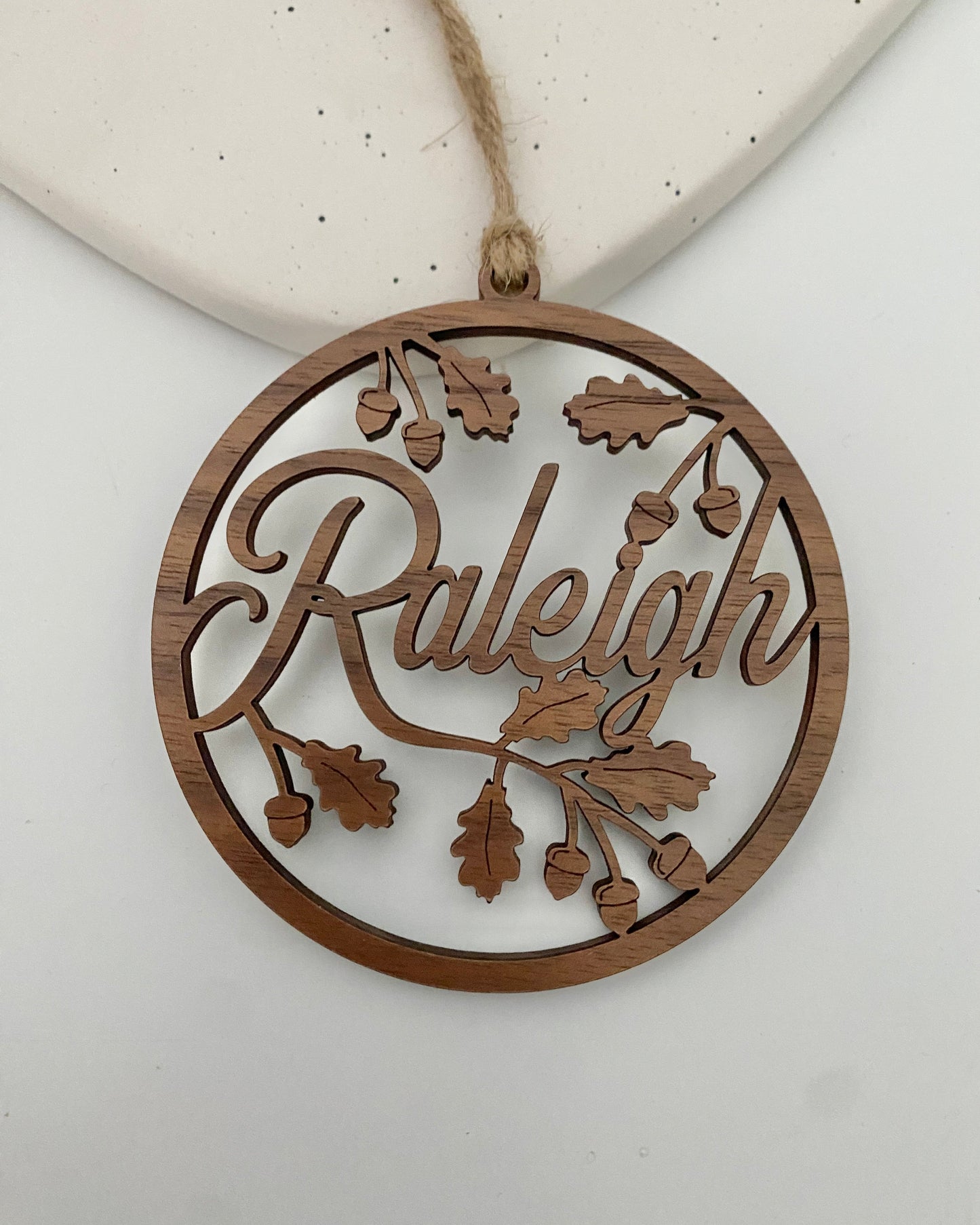 Raleigh ornament