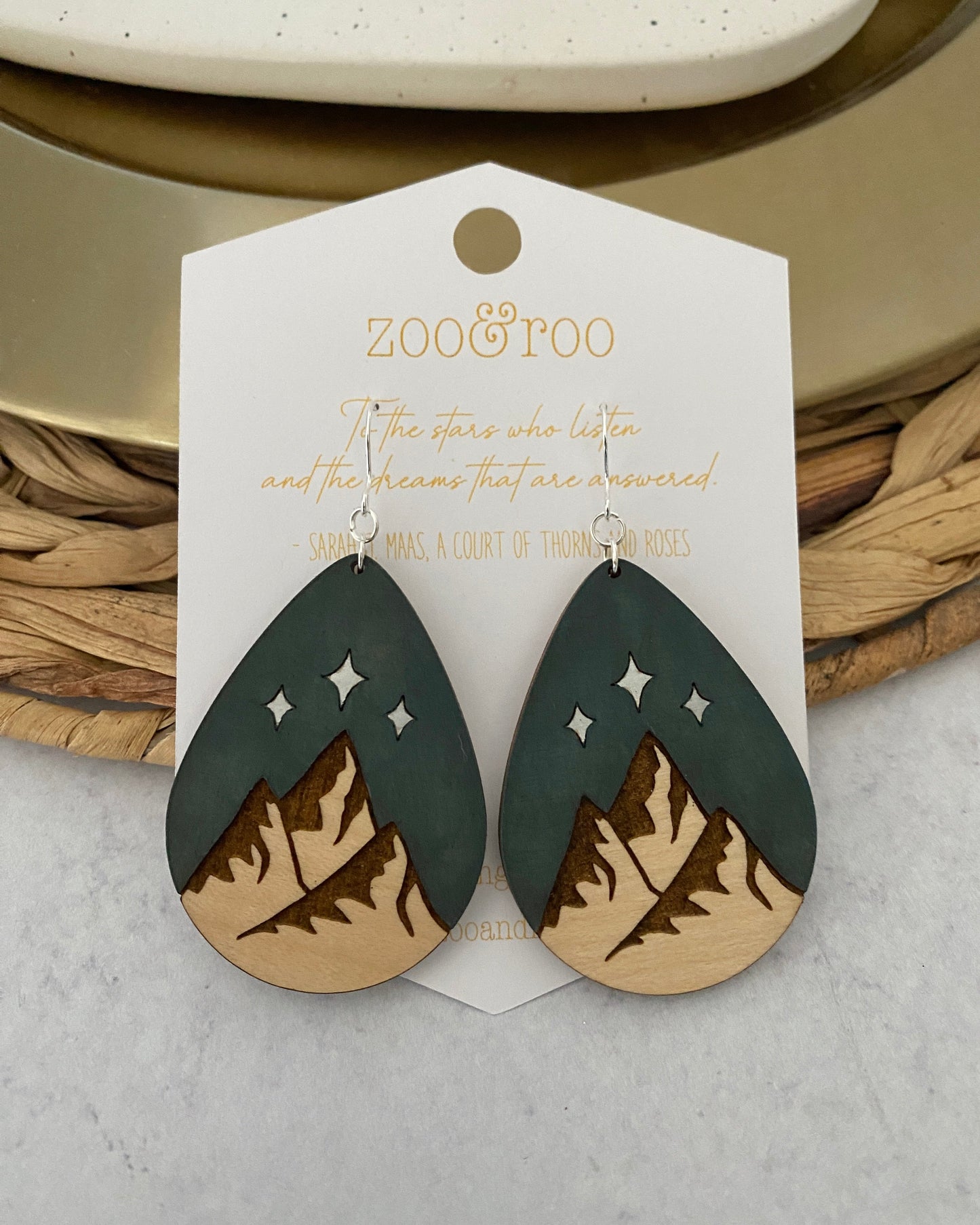 Sacred Mountain earrings