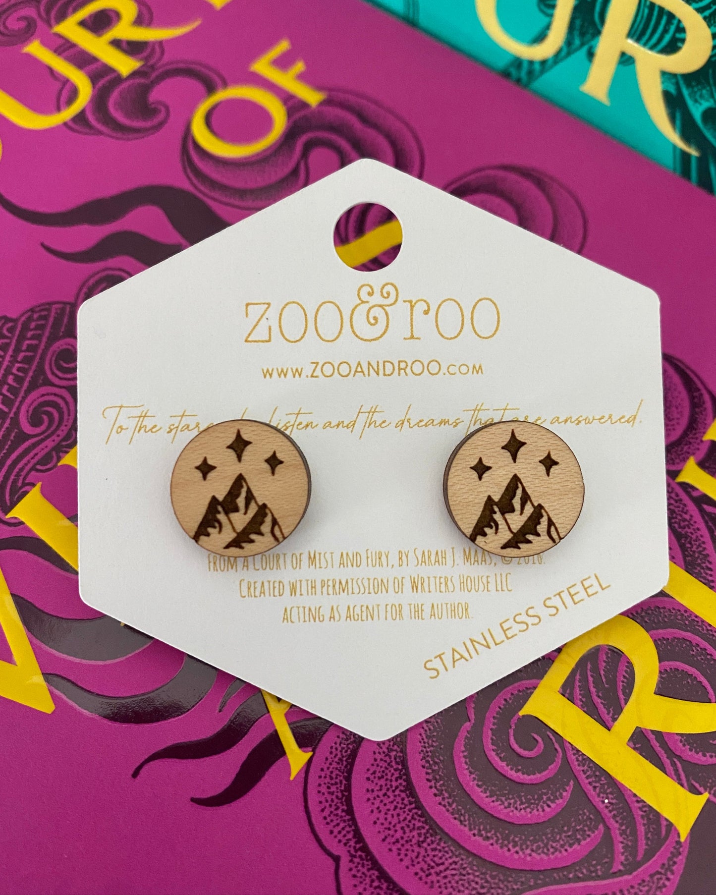 Sacred Mountain studs