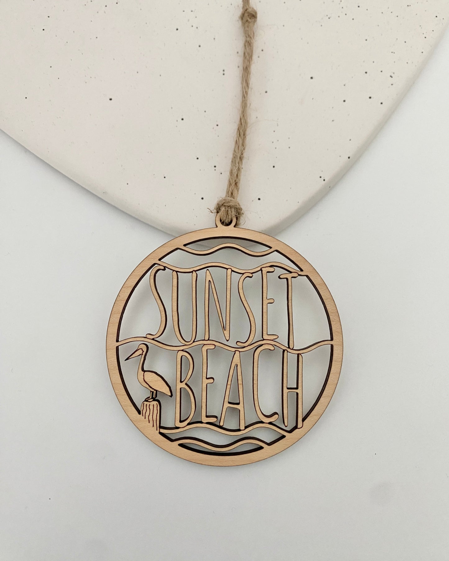 Sunset Beach ornament