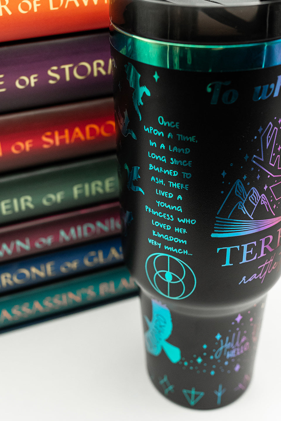 Almost Perfect Throne of Glass 40 oz tumbler
