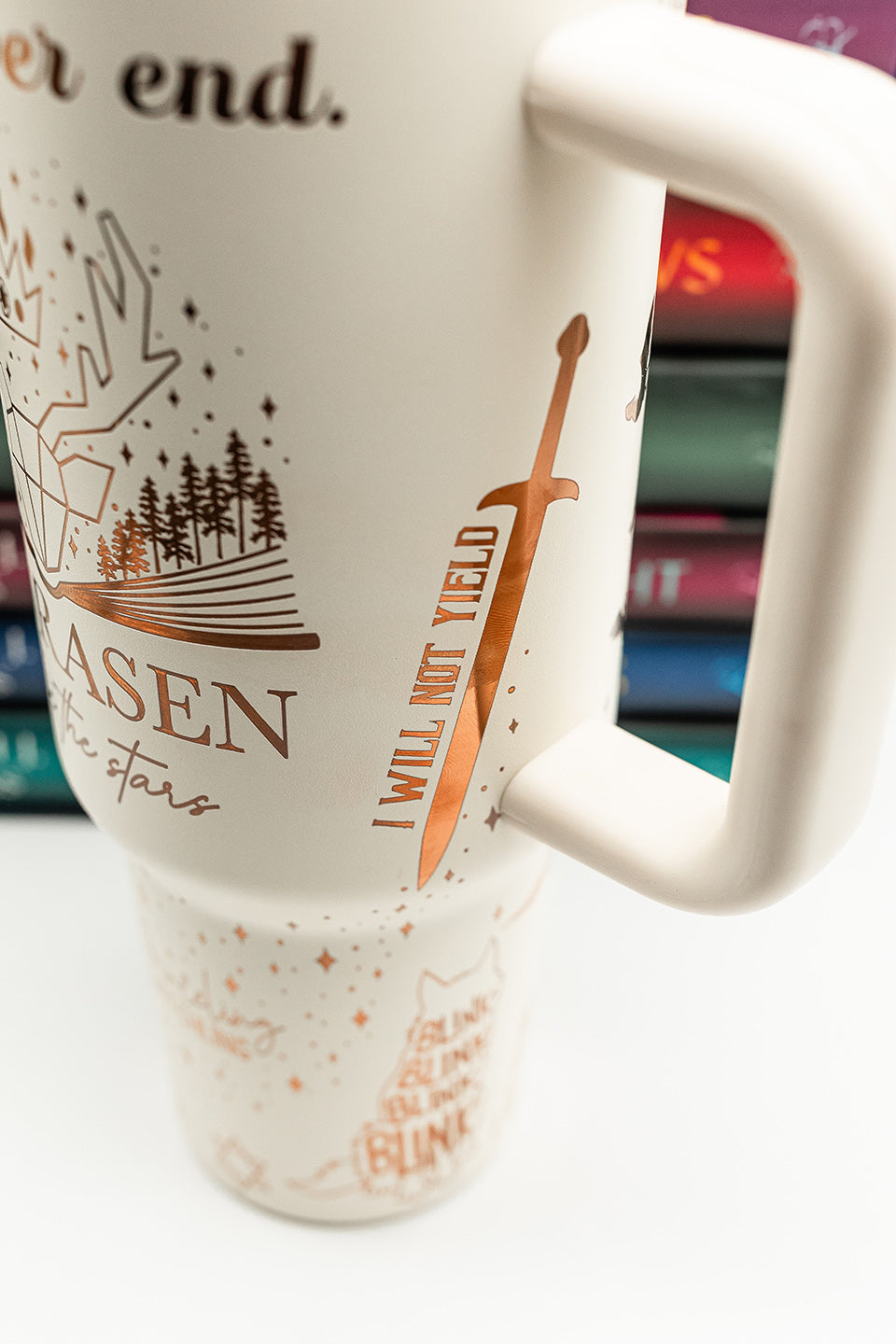 Almost Perfect Throne of Glass 40 oz tumbler