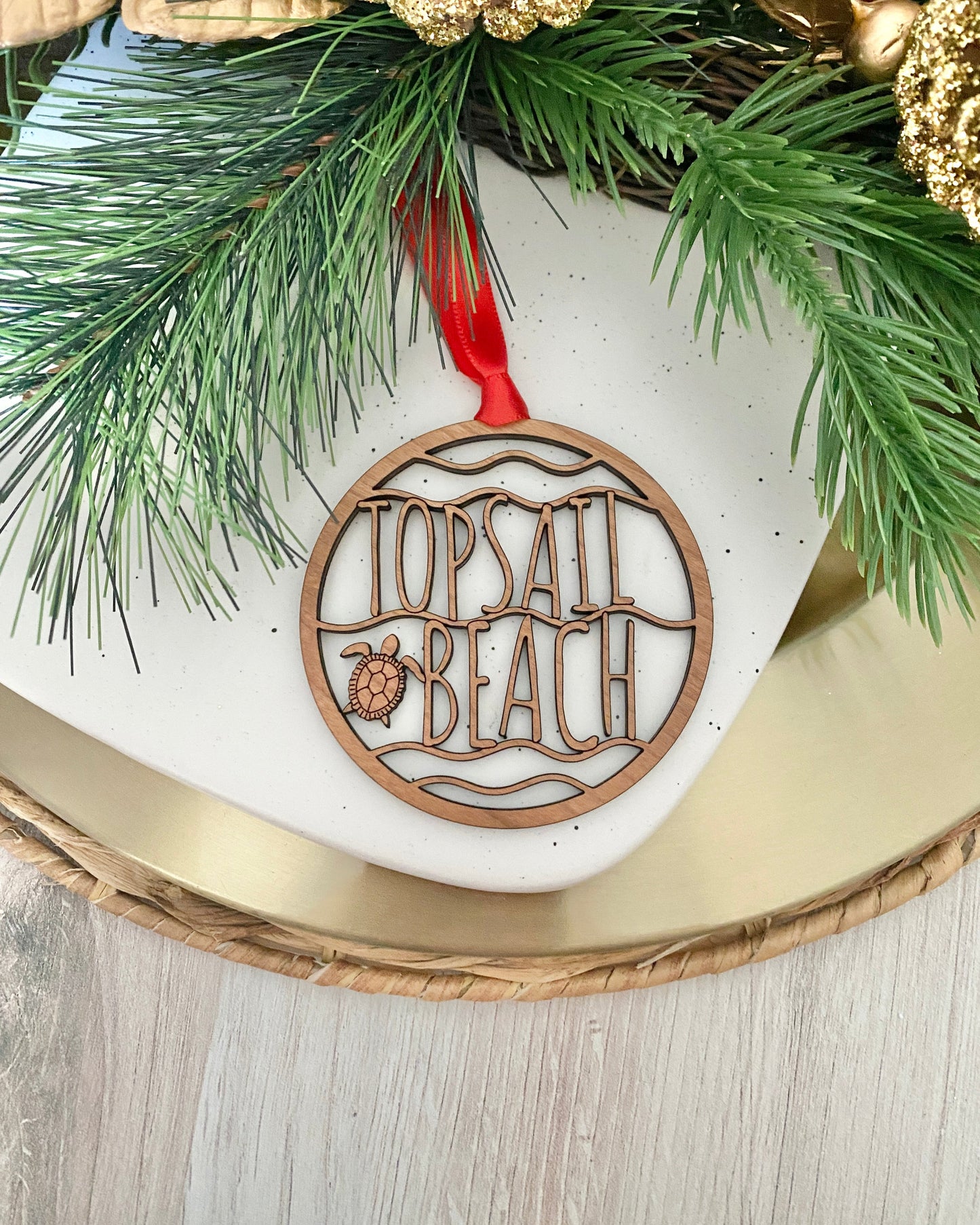 Topsail Beach ornament