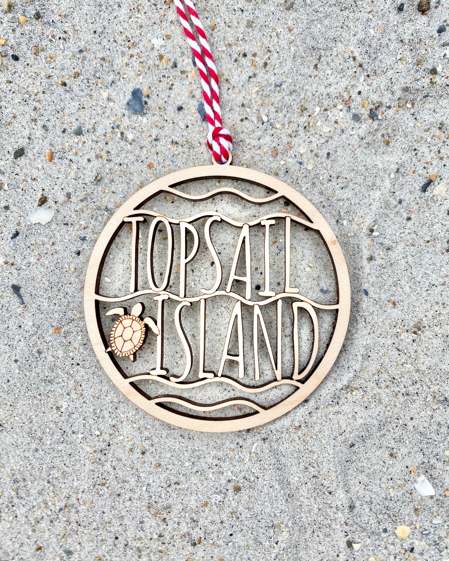 Topsail Island ornament
