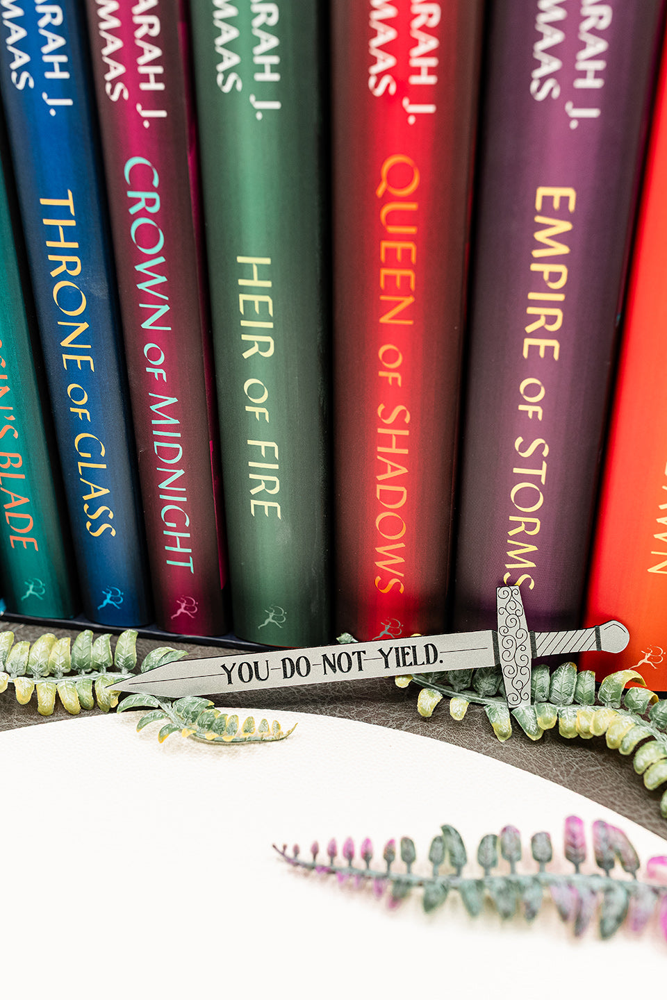 Do not yield sword bookmark