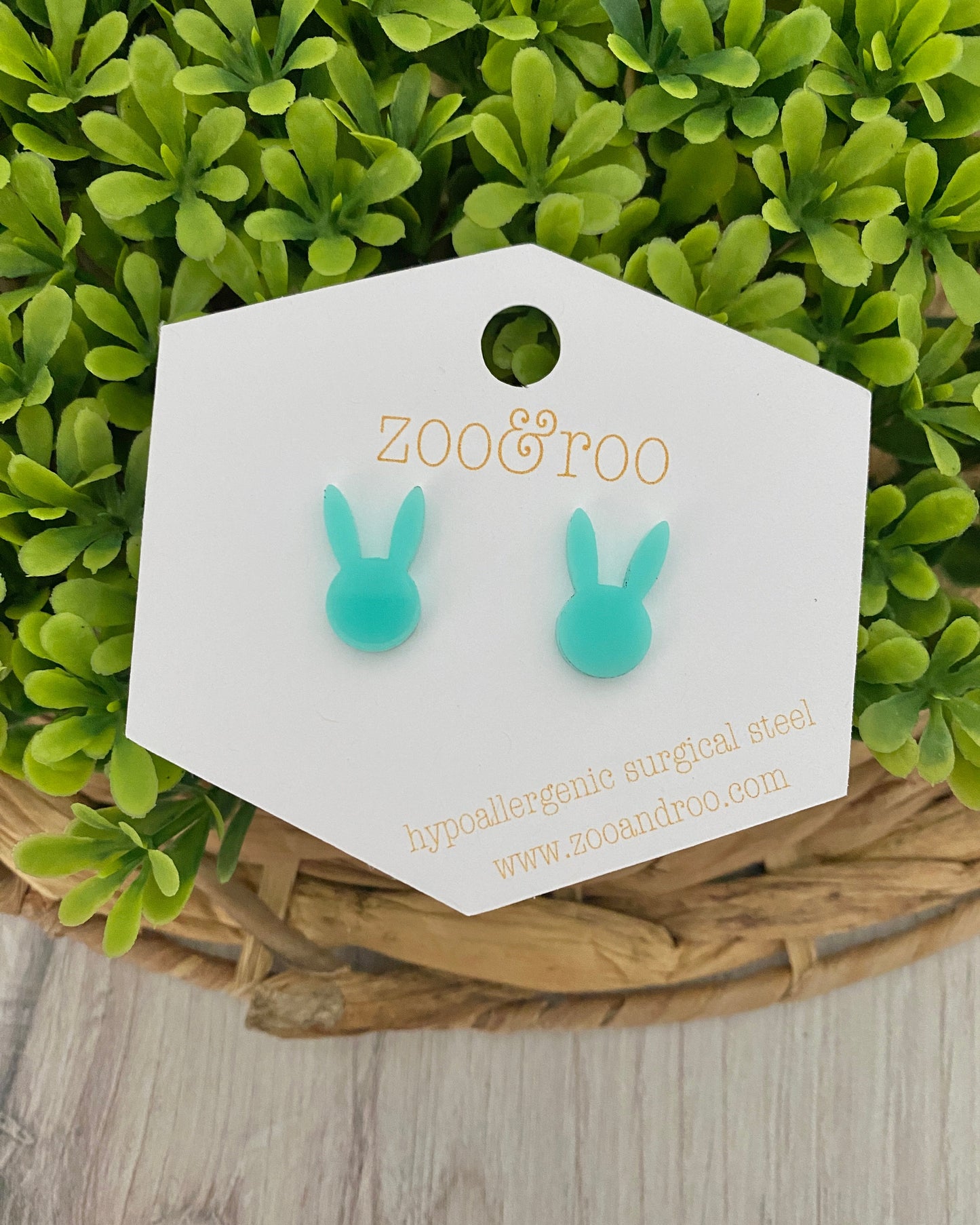 Easter Bunny Studs