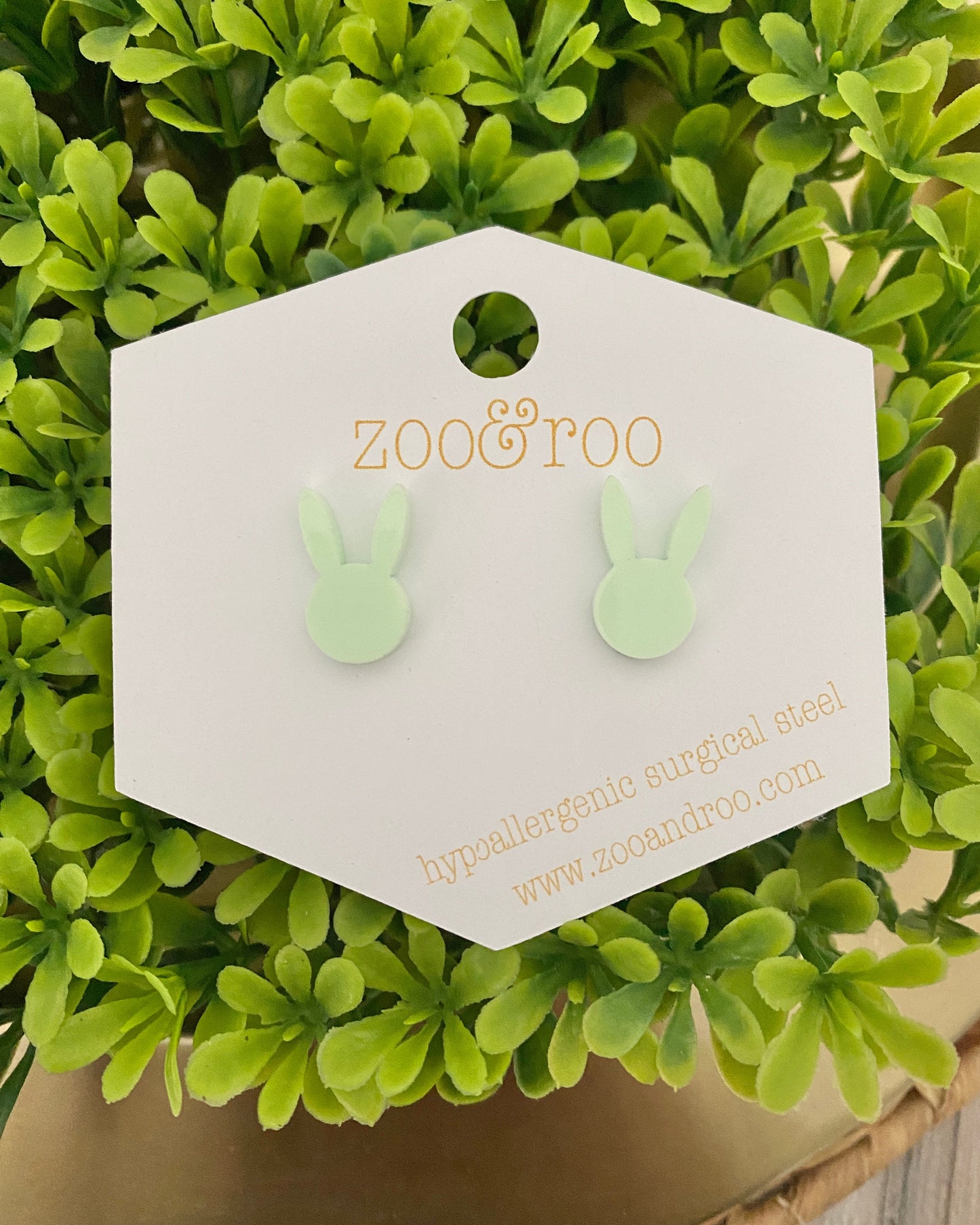 Easter Bunny Studs