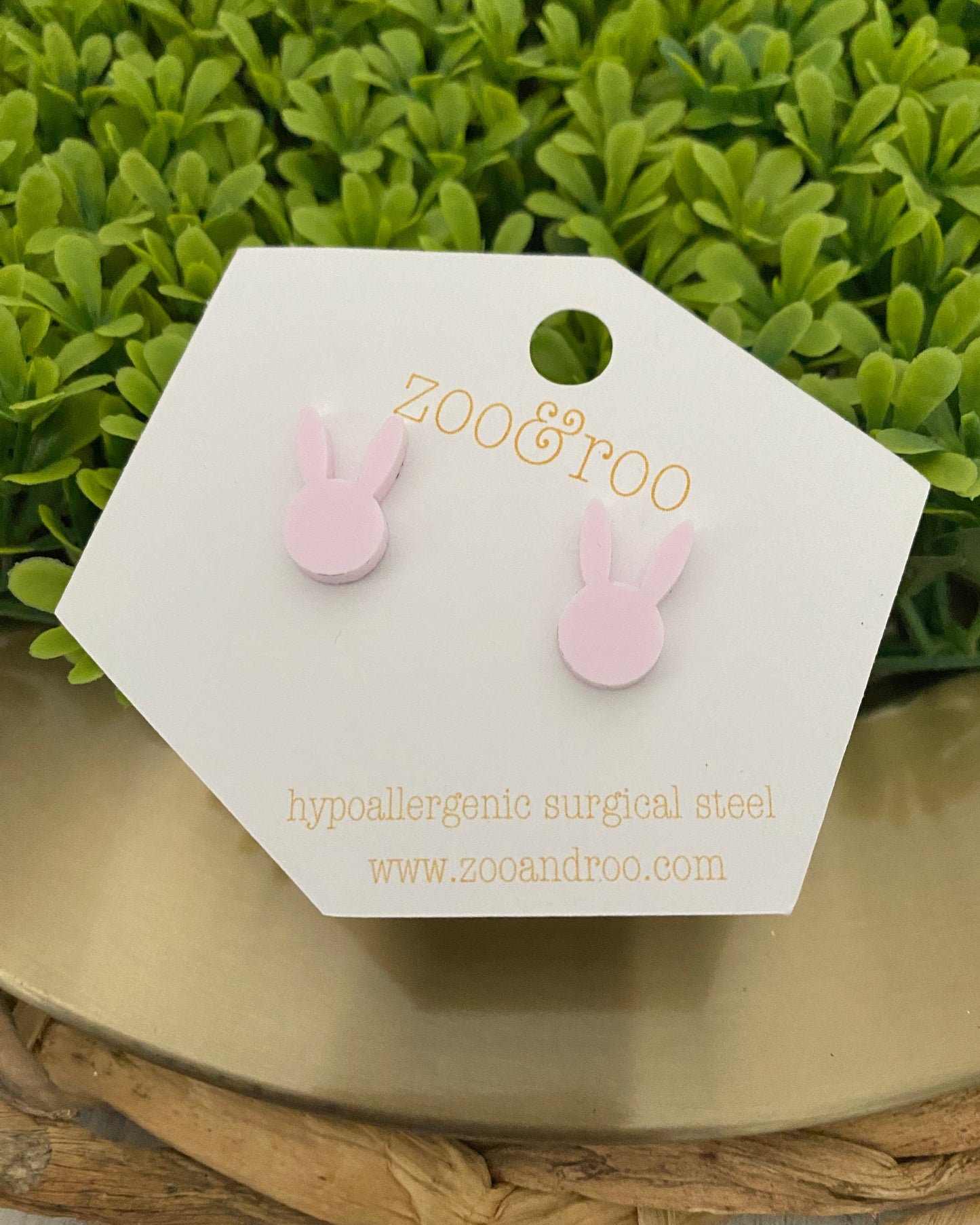 Easter Bunny Studs