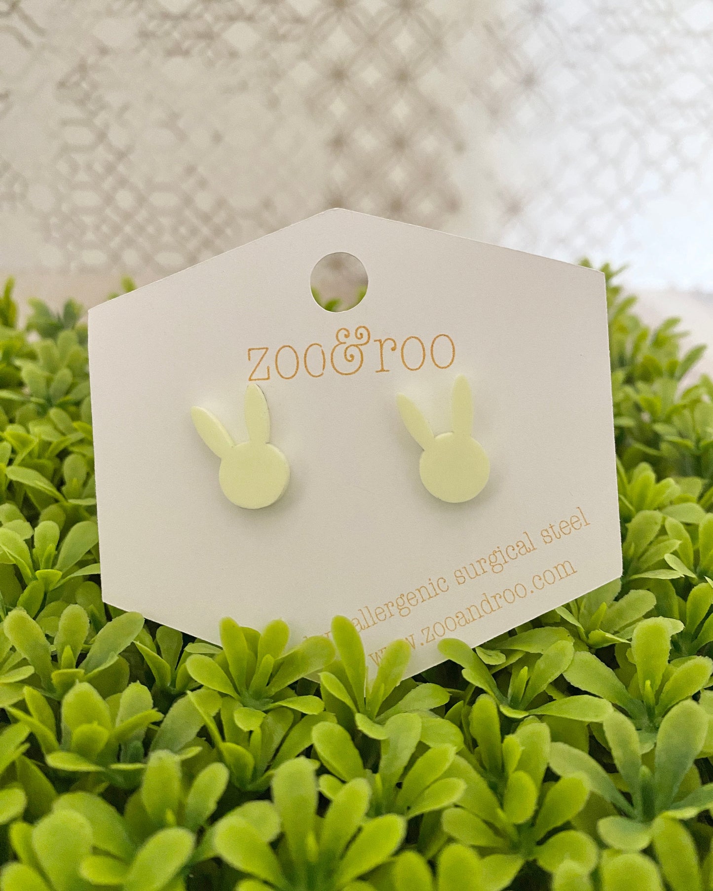Easter Bunny Studs