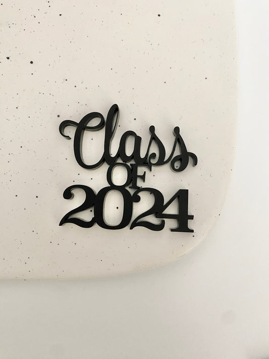 Class of 2024 Cupcake Charms