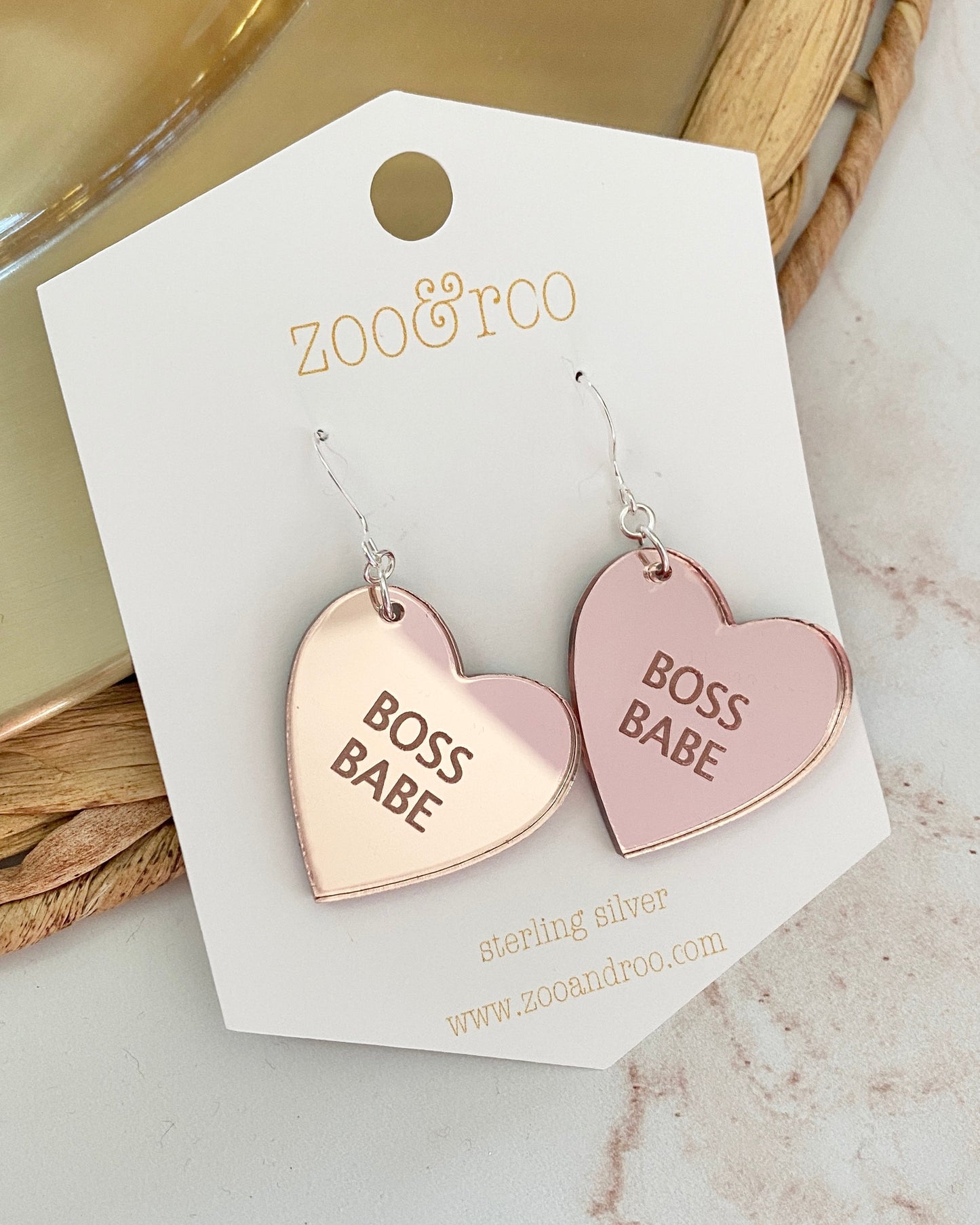 Conversation Heart Dangles