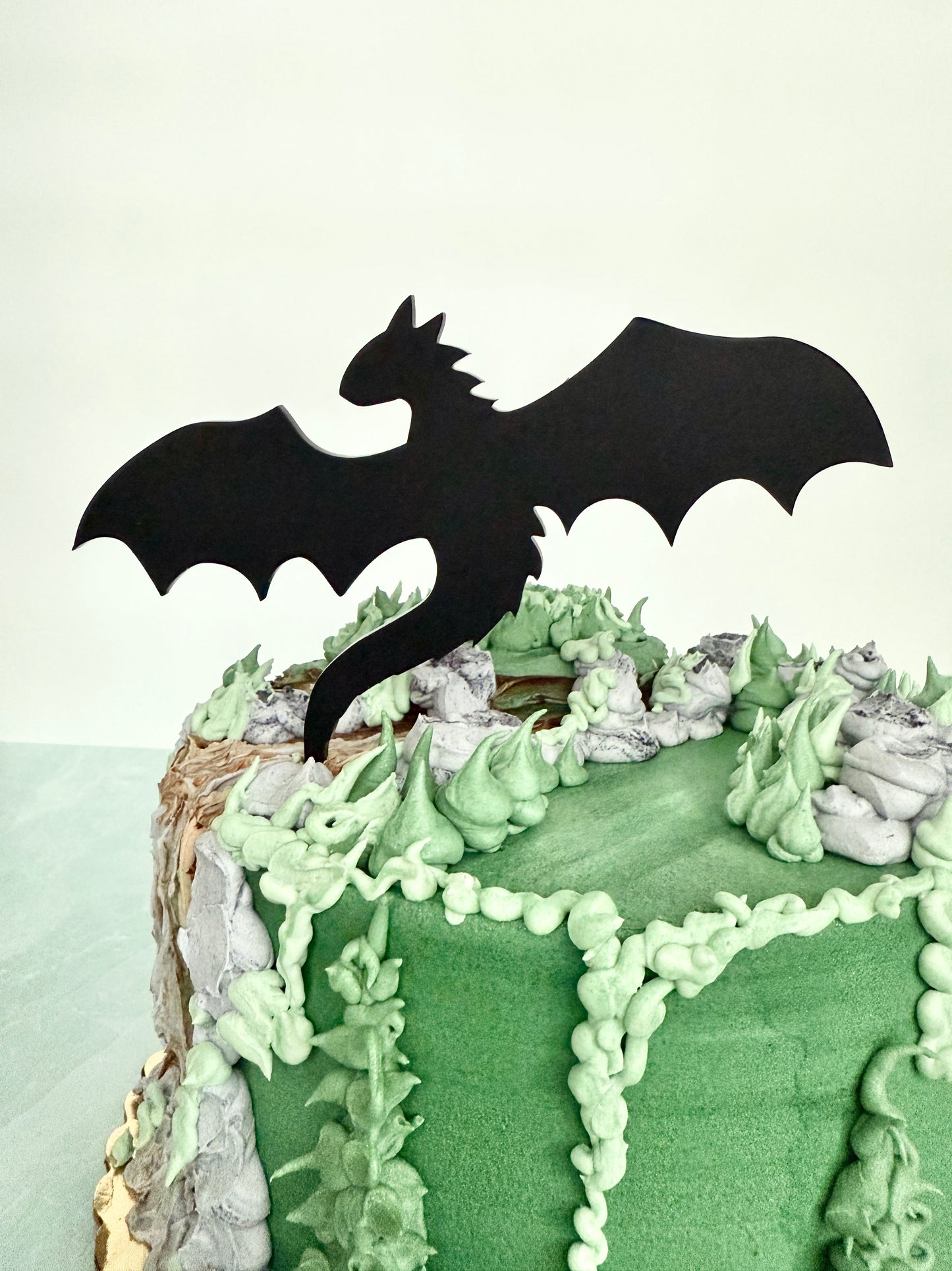 Dragon cake toppers