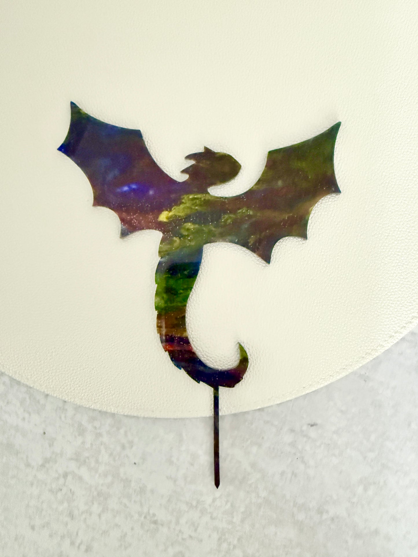 Dragon cake toppers