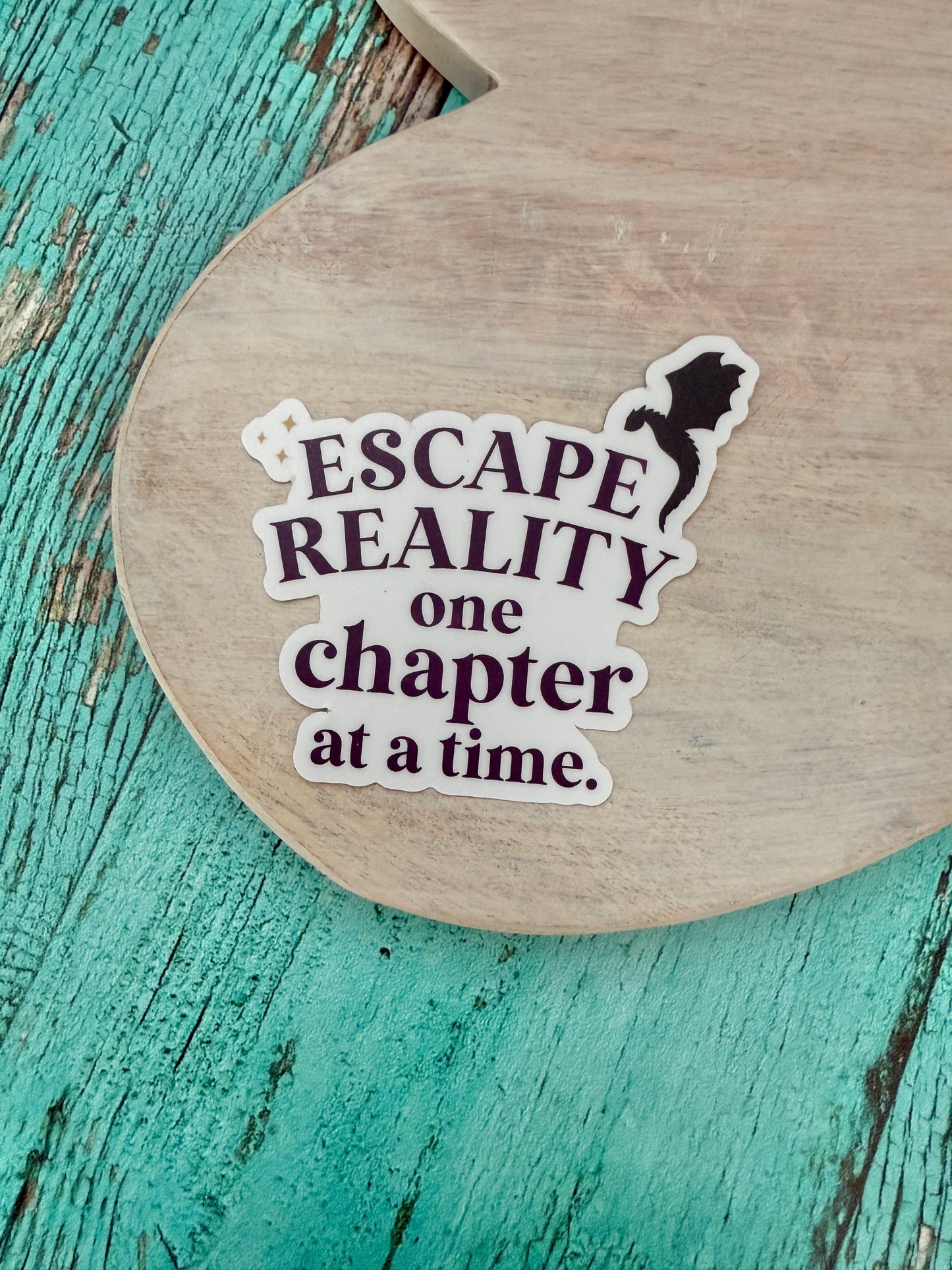 Escape reality sticker