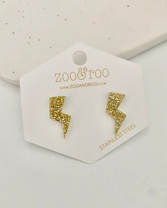 Lightning Bolt Studs