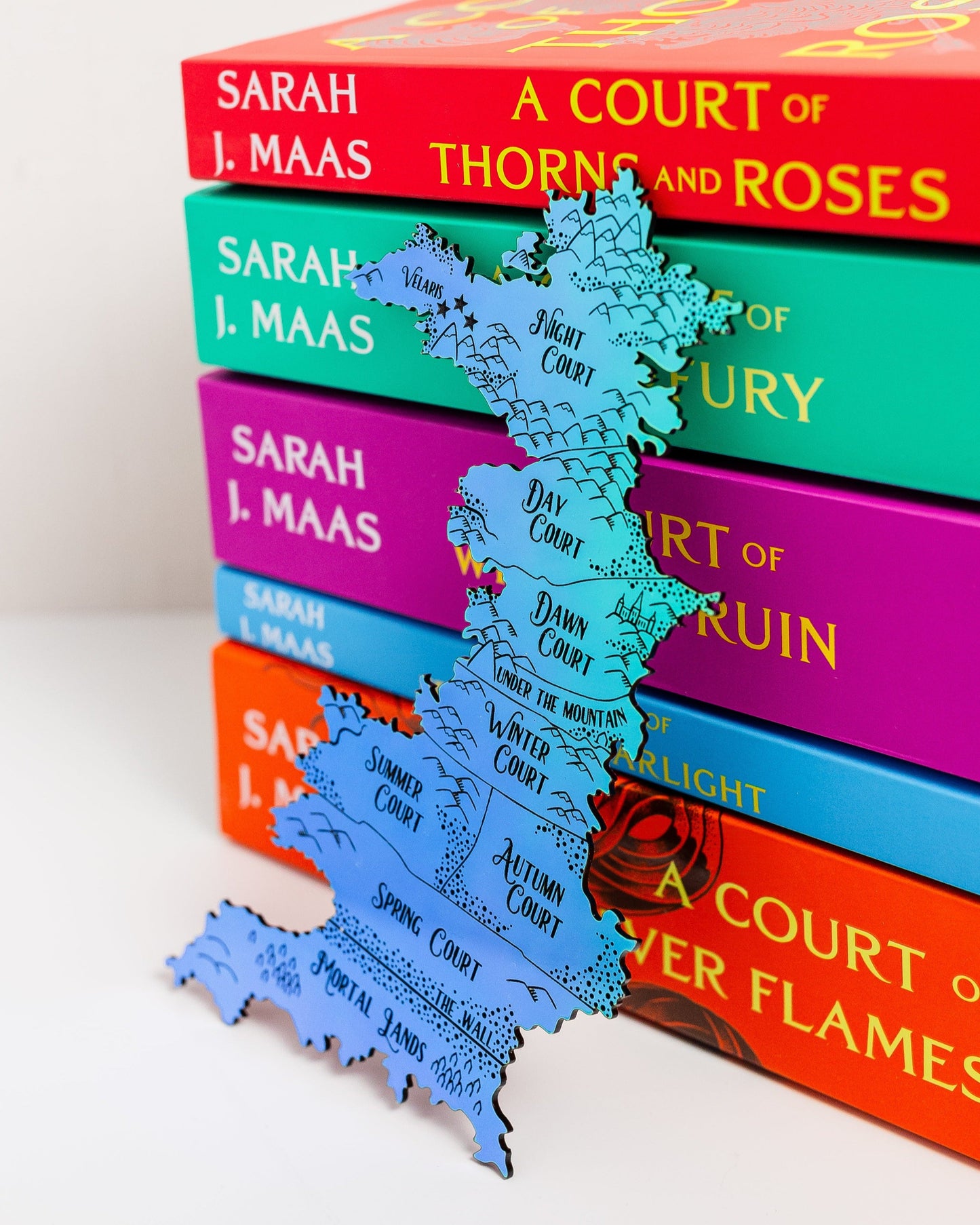 Map of Prythian ACOTAR bookmark