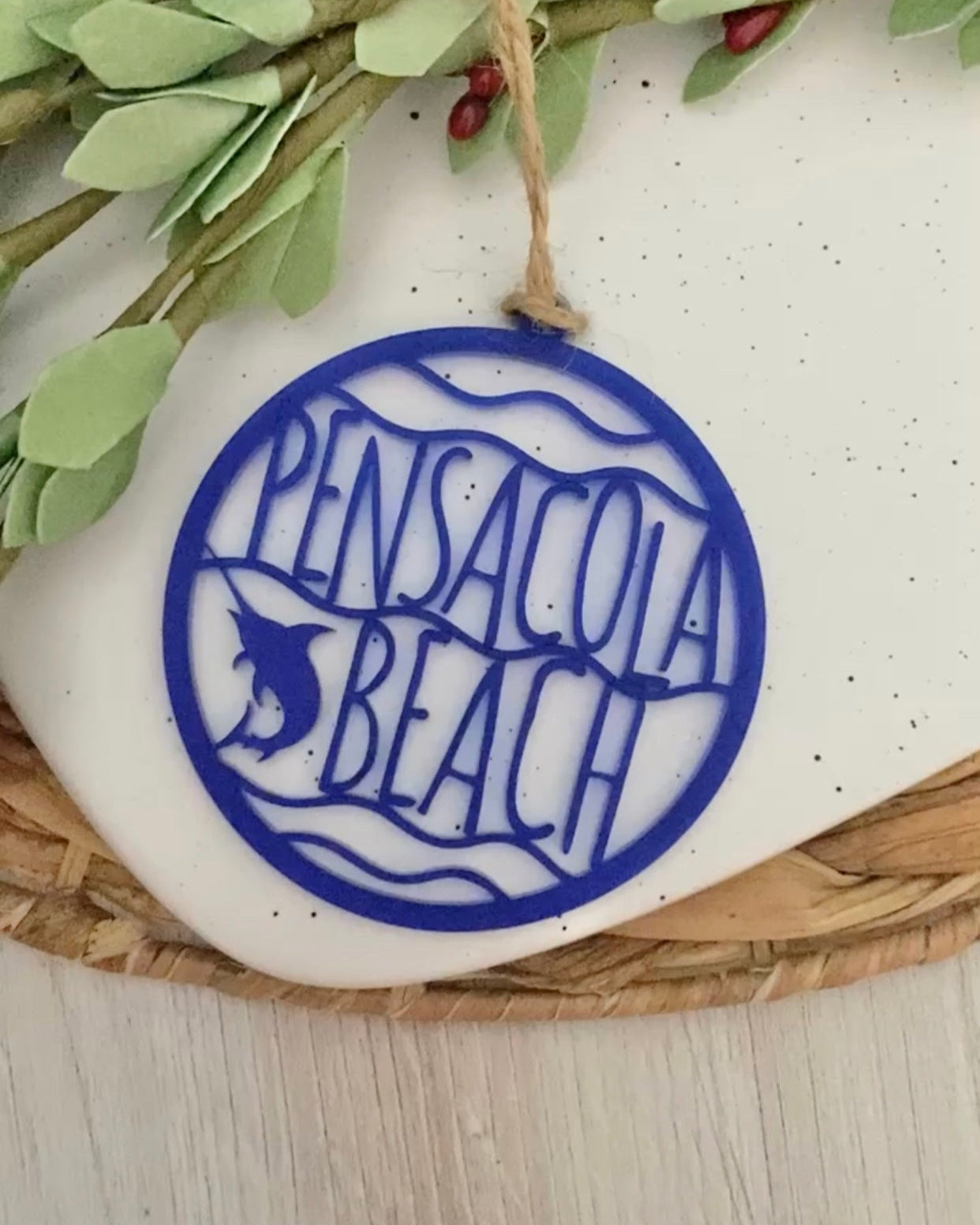 Pensacola beach ornament