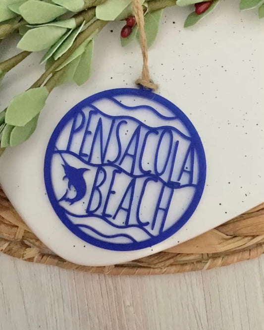 Pensacola beach ornament