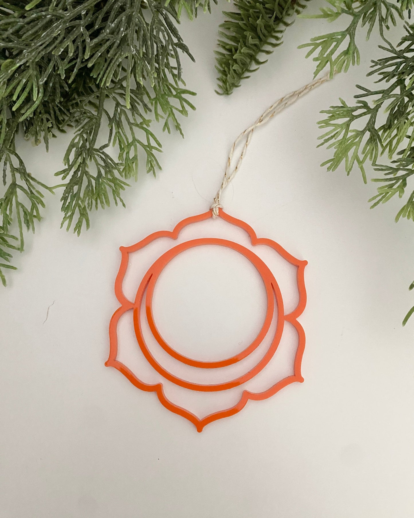 Sacral chakra ornament