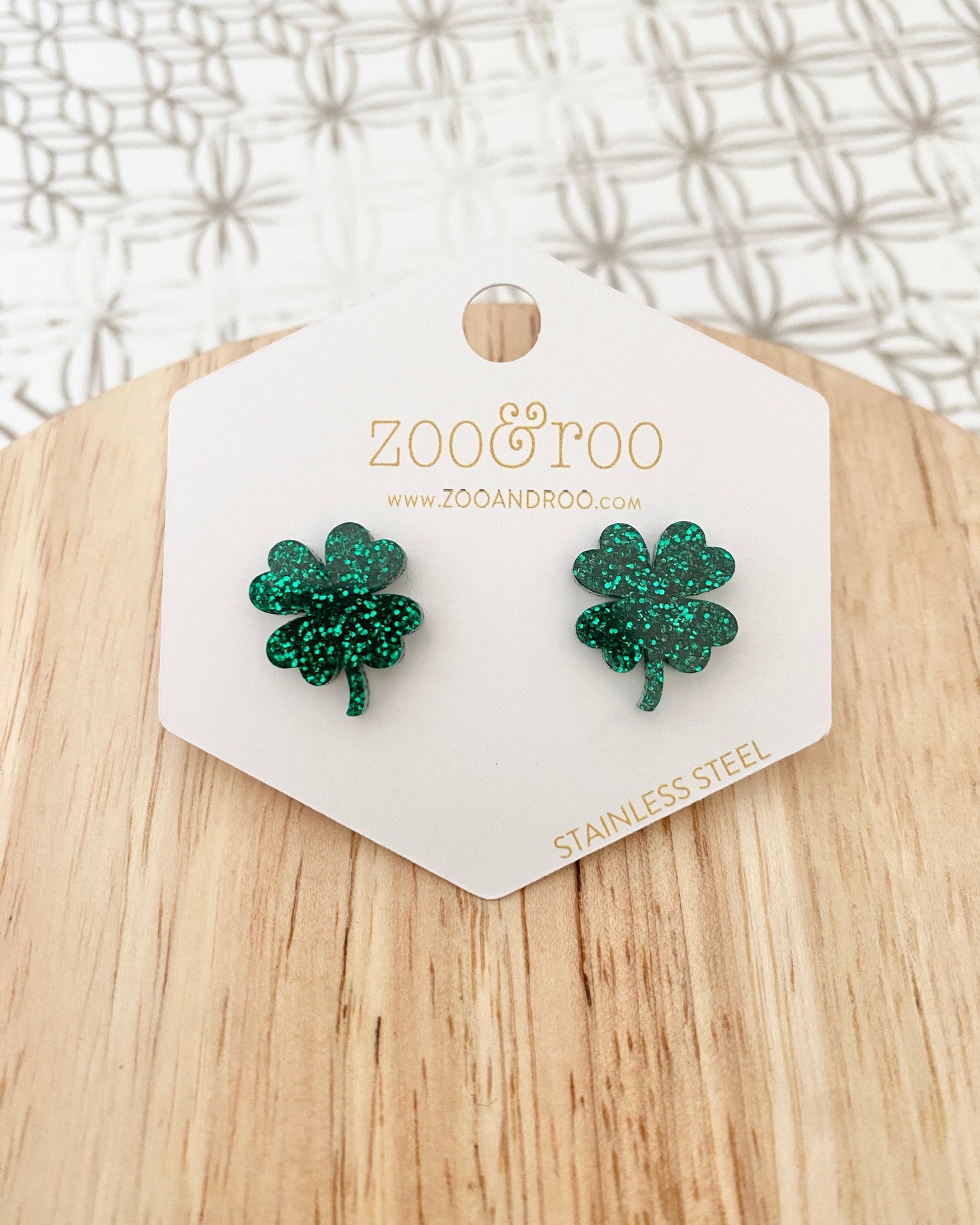 Shamrock Studs
