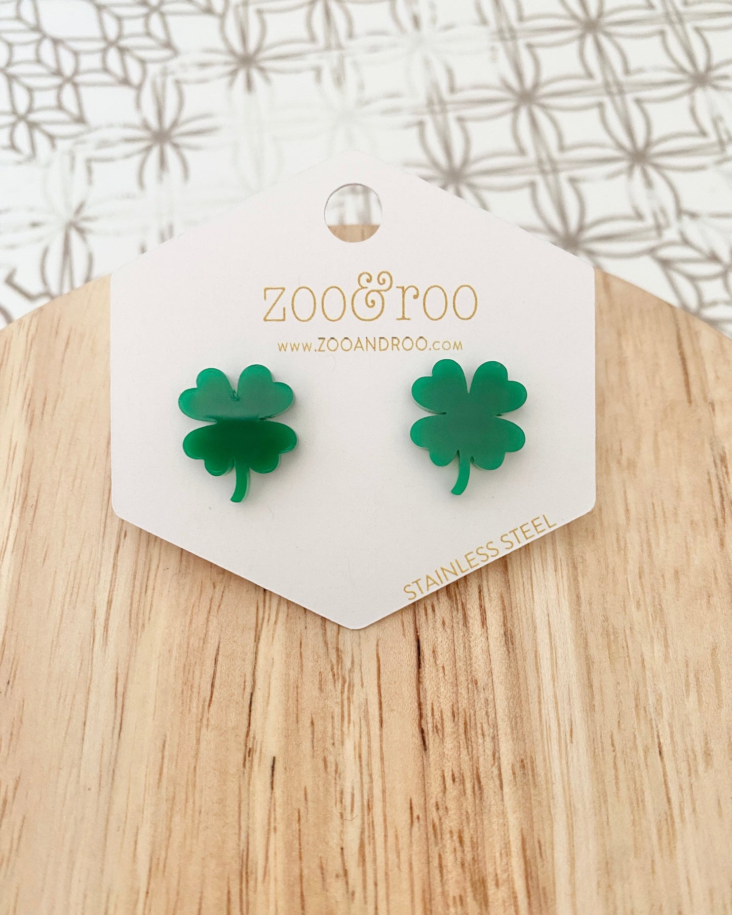 Shamrock Studs