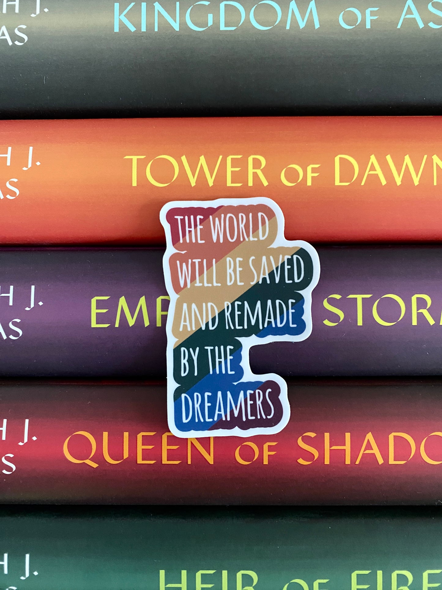 The World Will Be Remade By The Dreamers sticker