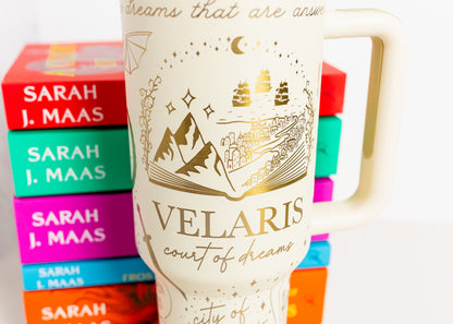 ACOTAR engraved 40 oz tumbler