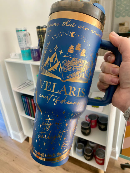 ACOTAR engraved 40 oz tumbler