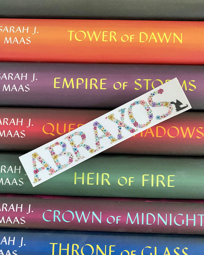 Throne of Glass sticker pack