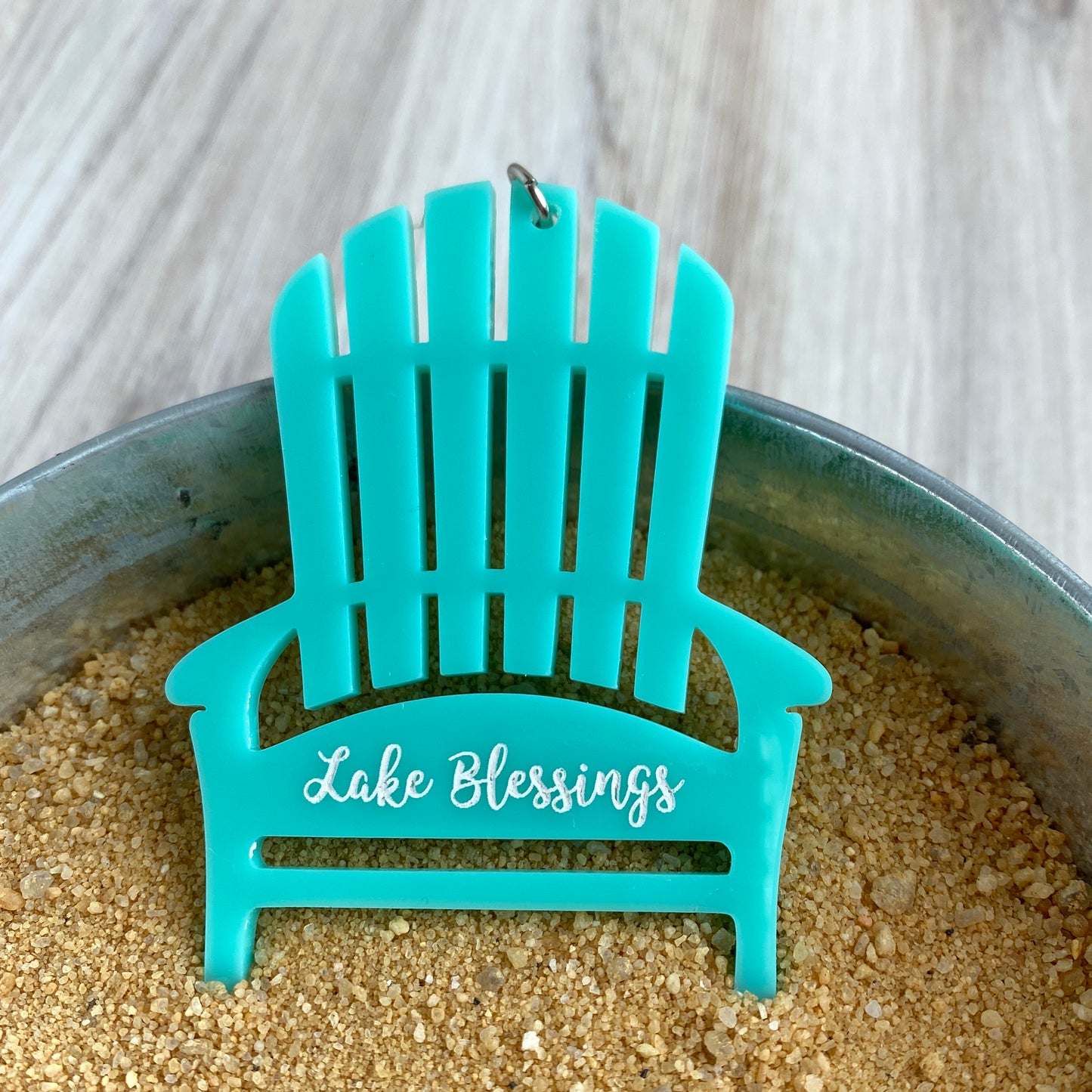 Adirondack Chair personalized keychain