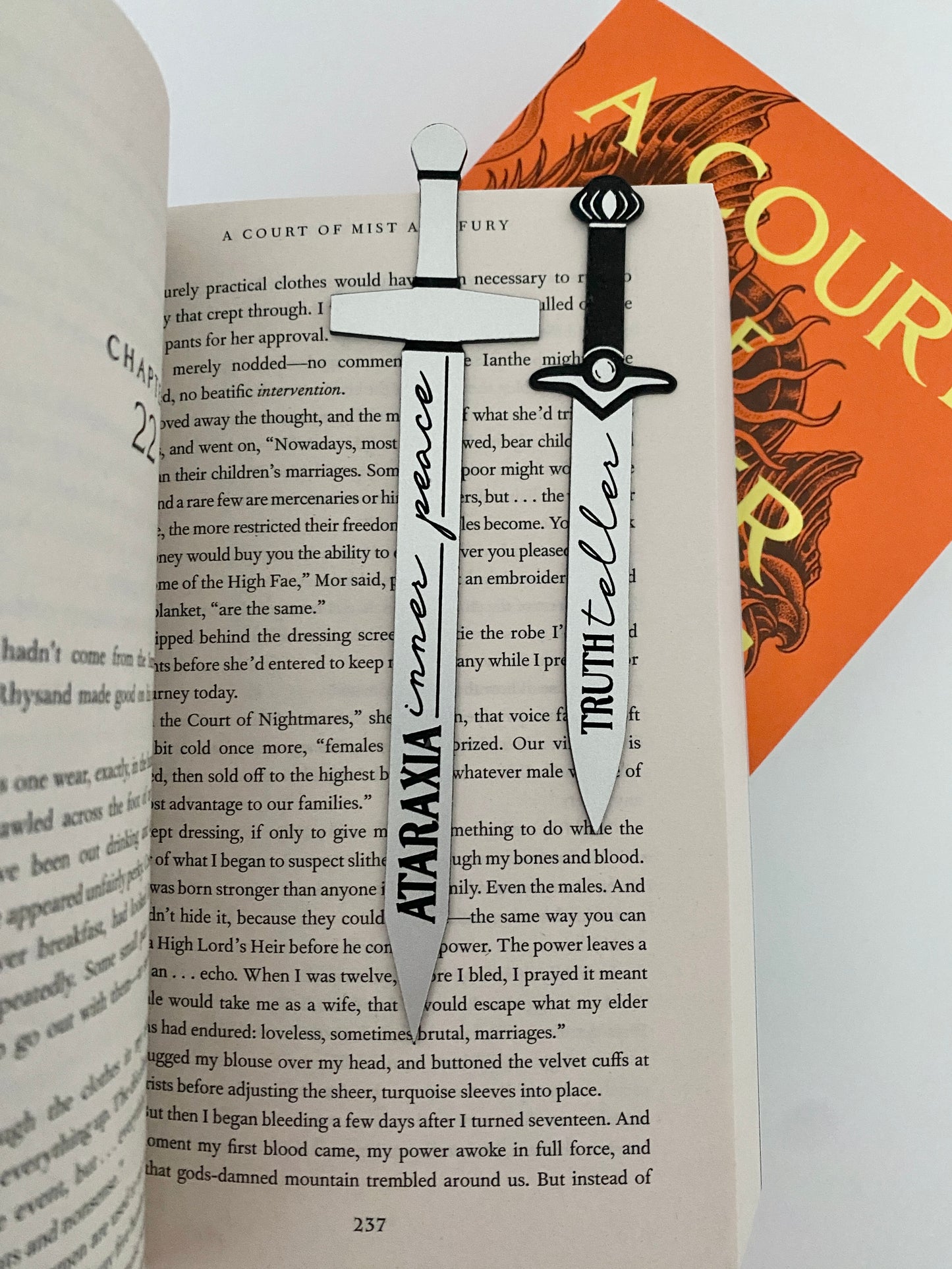 Truthteller bookmark ACOTAR