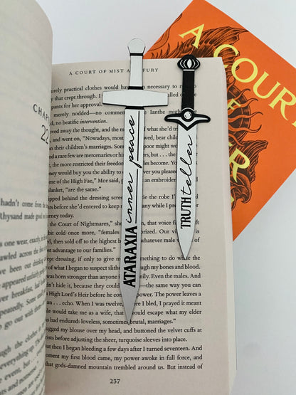 Ataraxia bookmark “inner peace” ACOTAR