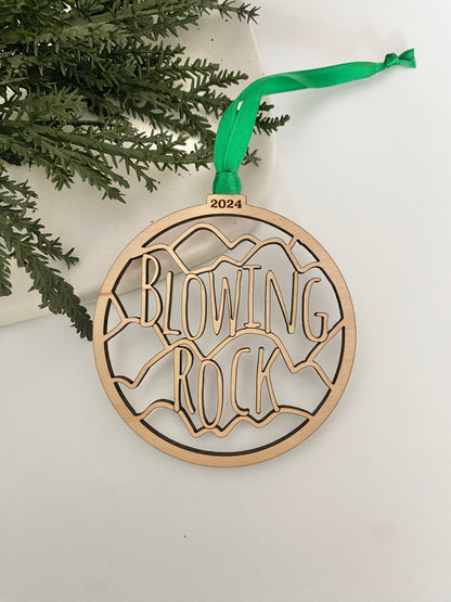 Blowing Rock ornament